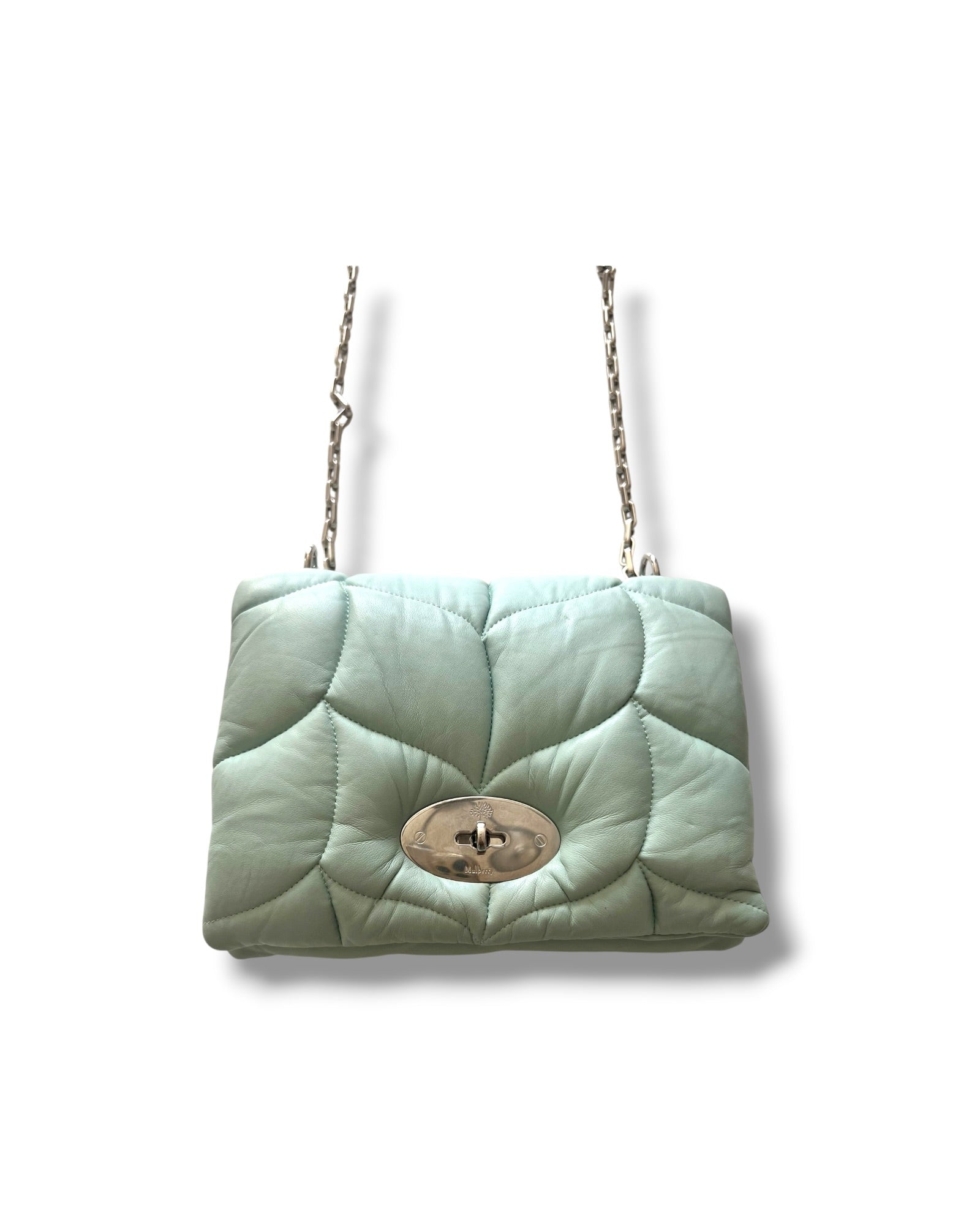 Mulberry Softie Bag - Nappa Leather - Light Blue - The Luxury Savvy