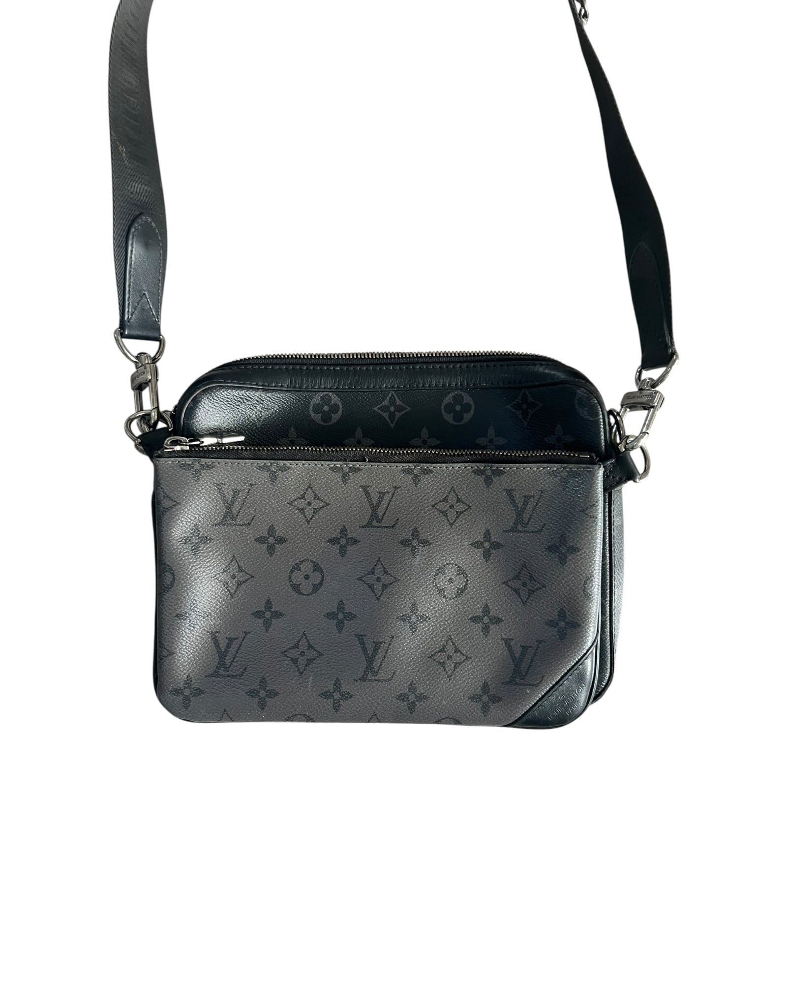 Louis Vuitton Trio Messenger Bag – Monogram Eclipse - The Luxury Savvy