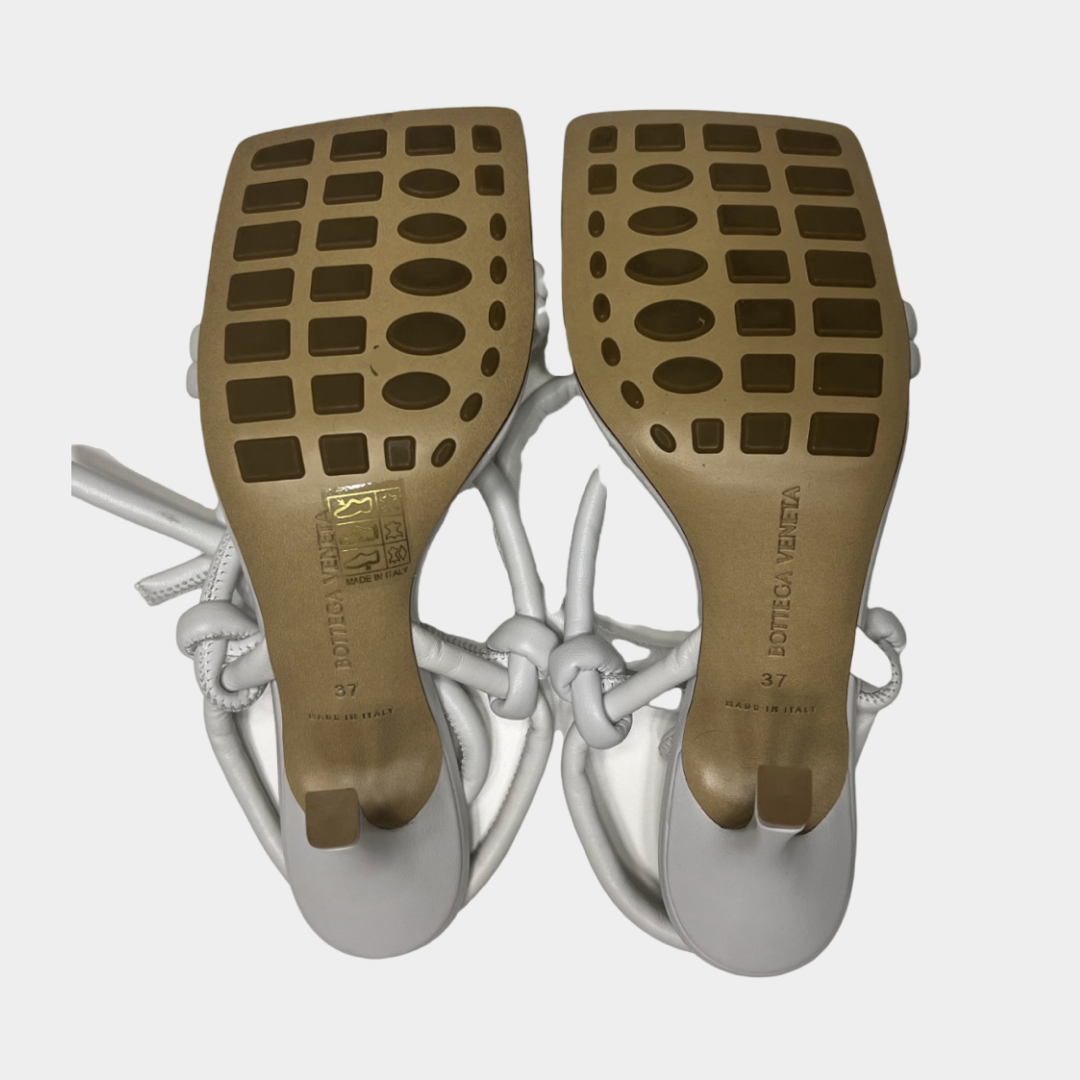 BOTTEGA VENETA PADDED SANDALS - The Luxury Savvy