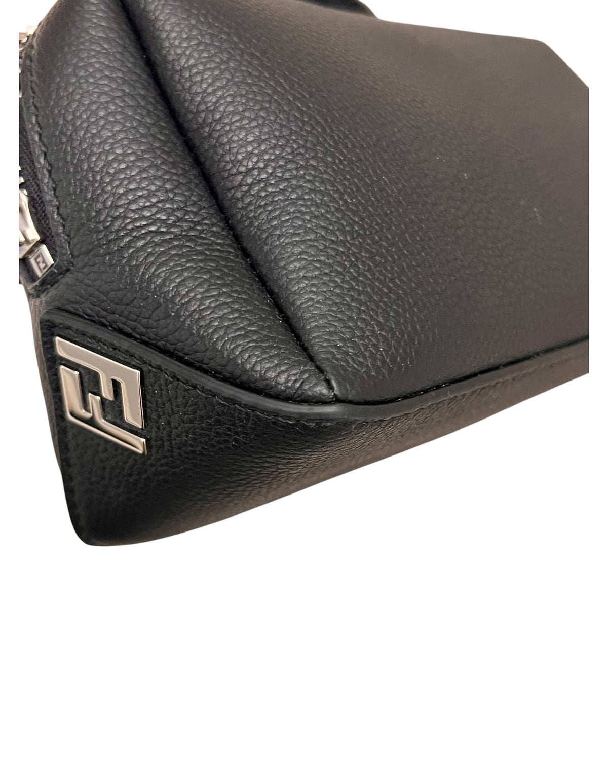 Fendi Black Leather Crossbody Bag