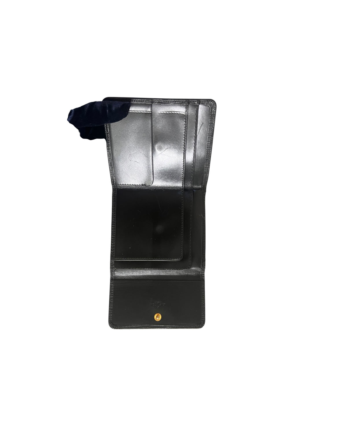 Louis Vuitton Vintage Compact Wallet – Black Épi Leather