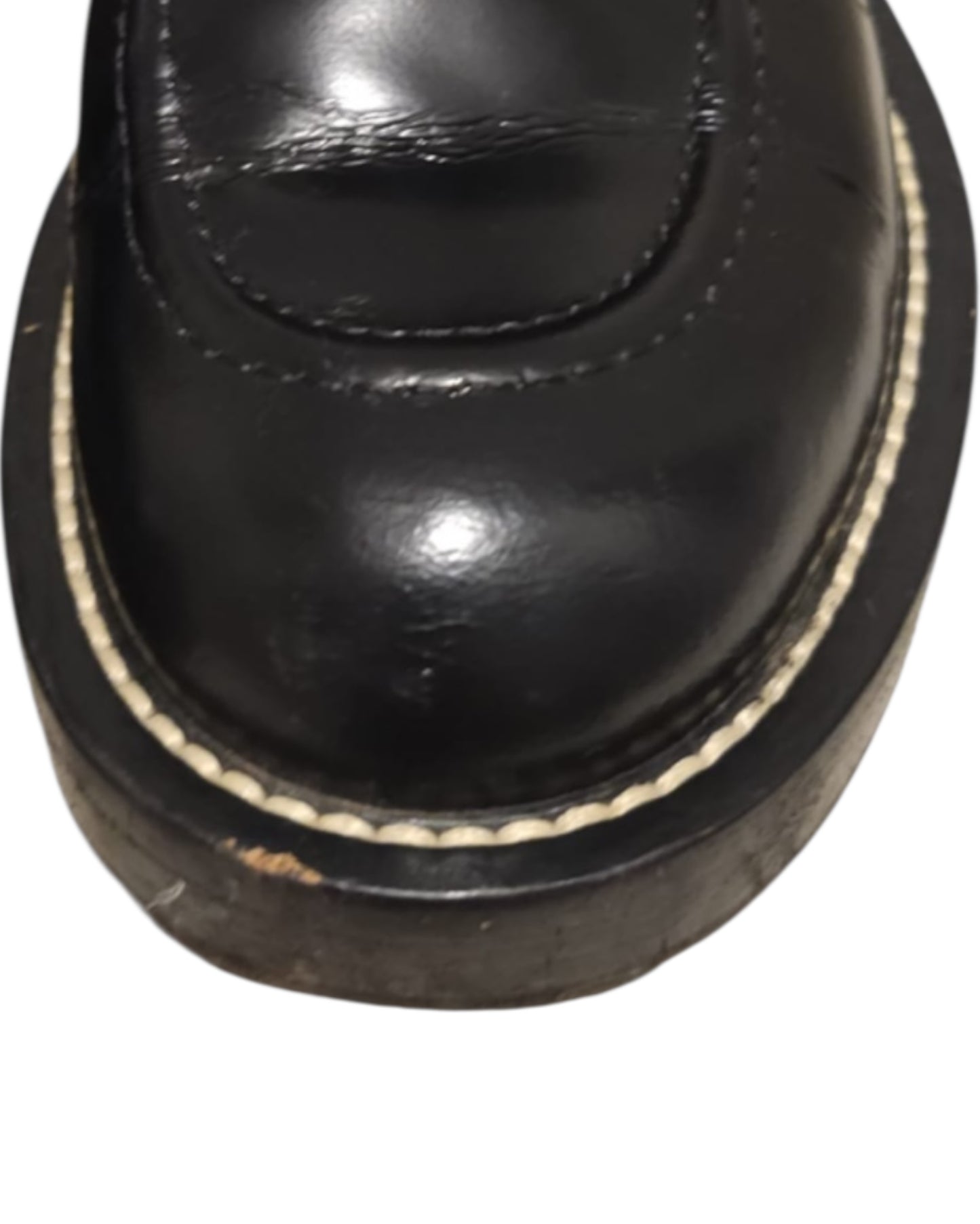 Balenciaga Ceinture Biker Boots | Black | Size 38 - The Luxury Savvy