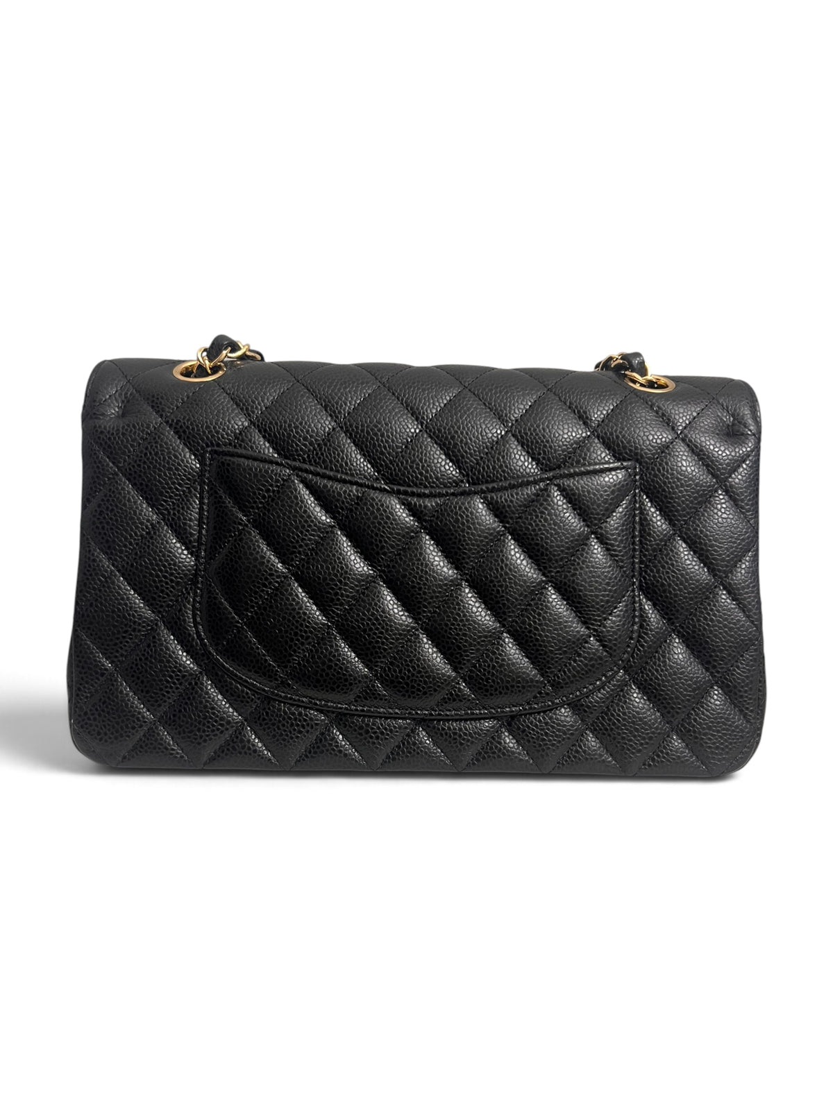 Chanel Classic Medium Flap Bag – Caviar Leather, Gold Hardware | Pre-Owned