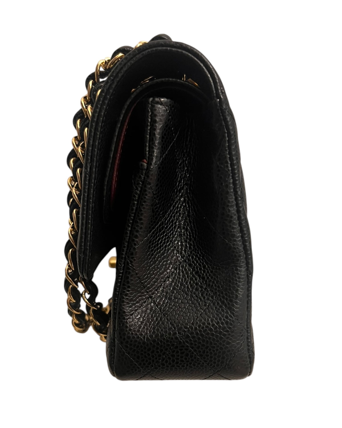 Chanel Classic Medium Flap Bag – Caviar Leather, Gold Hardware | Pre-Owned