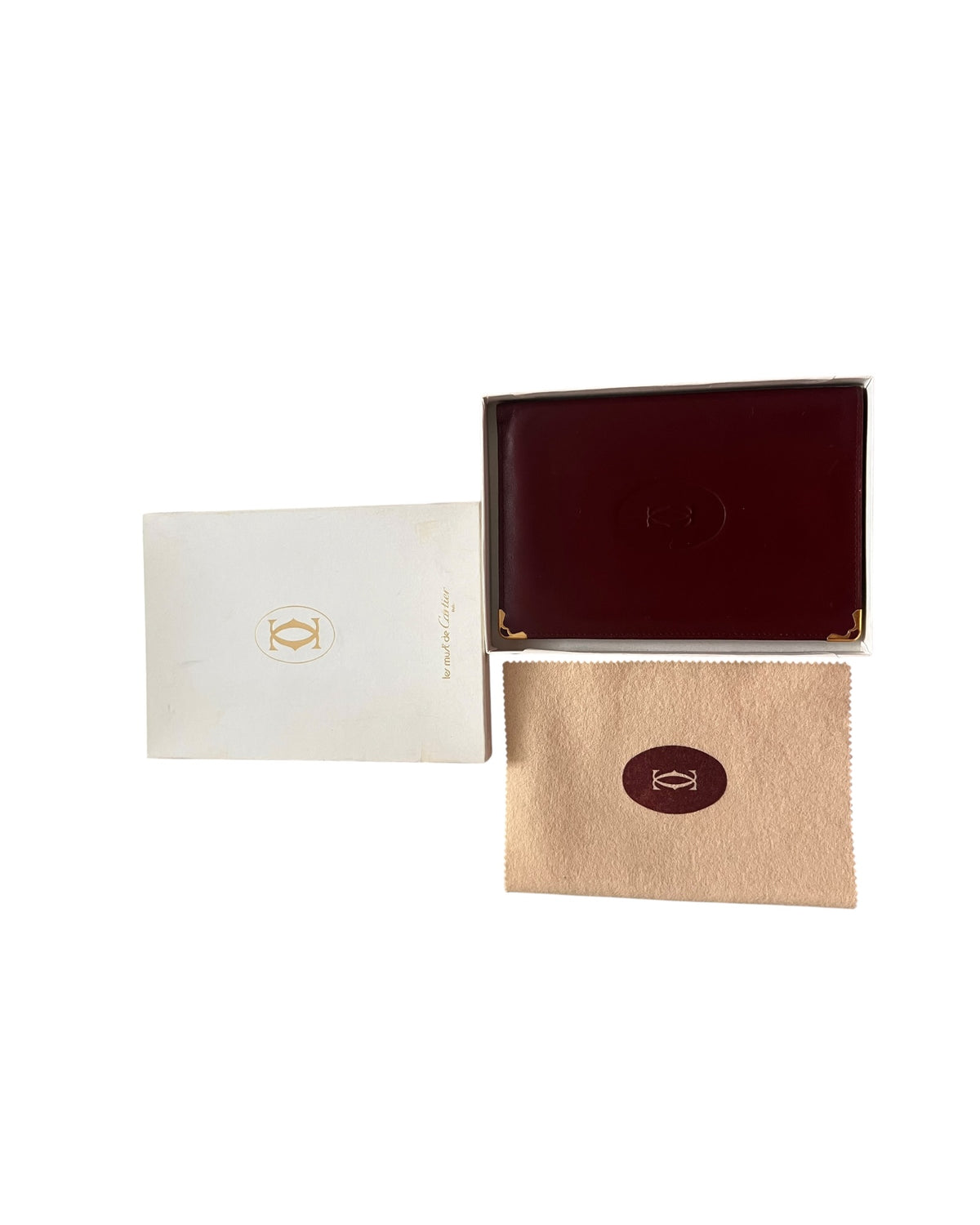 Cartier Vintage Medium Leather Document Holder