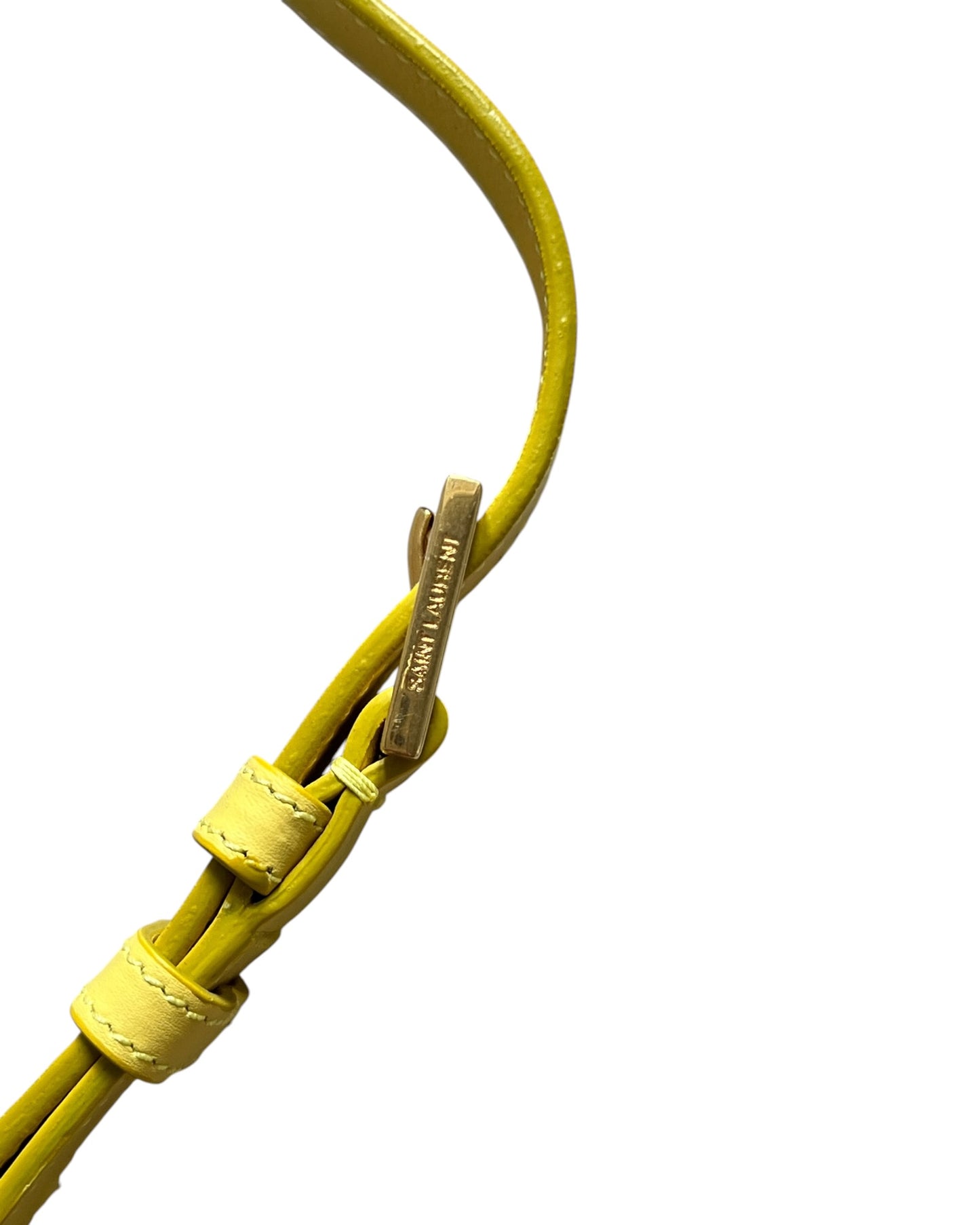 Saint Laurent Crossbody Bag - Yellow - Gold Hardware