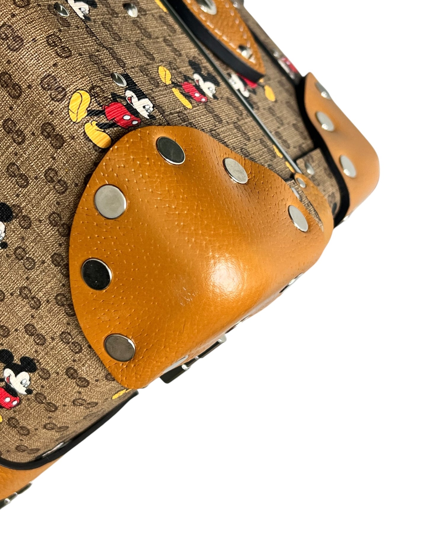 Gucci x Disney Mickey Mouse GG Supreme Suitcase