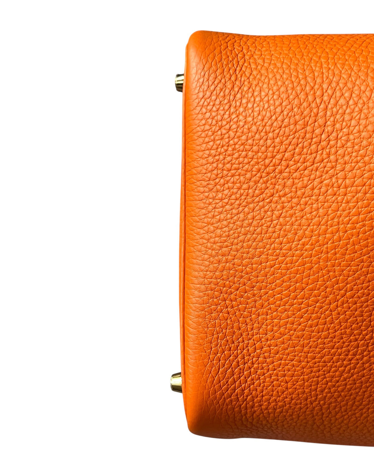 Hermès Picotin 18 Orange H Taurillon Clemence Gold Hardware