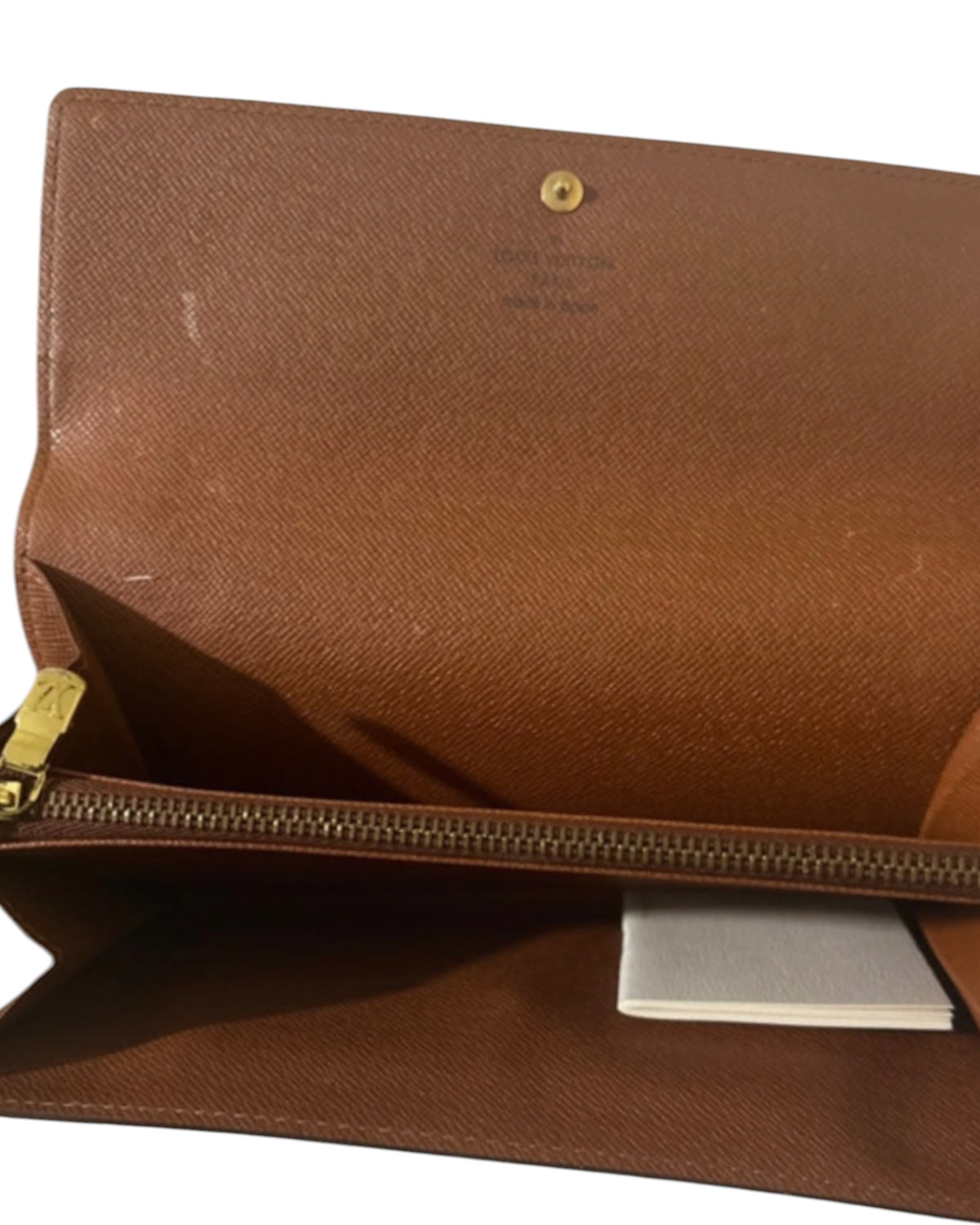 Louis Vuitton Vintage Monogram Canvas Long Wallet