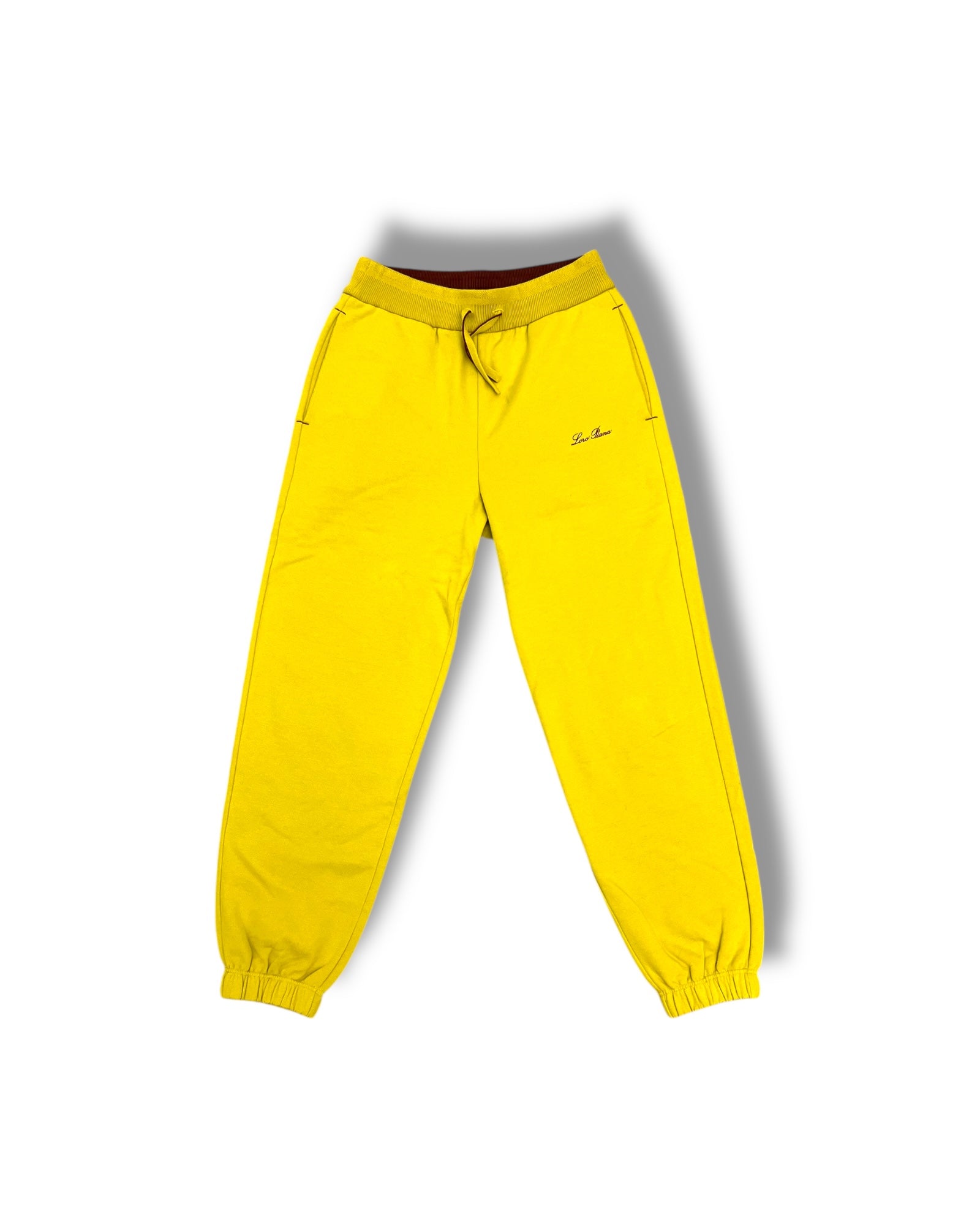 Loro Piana Yellow Cotton Joggers – Size XS - The Luxury Savvy