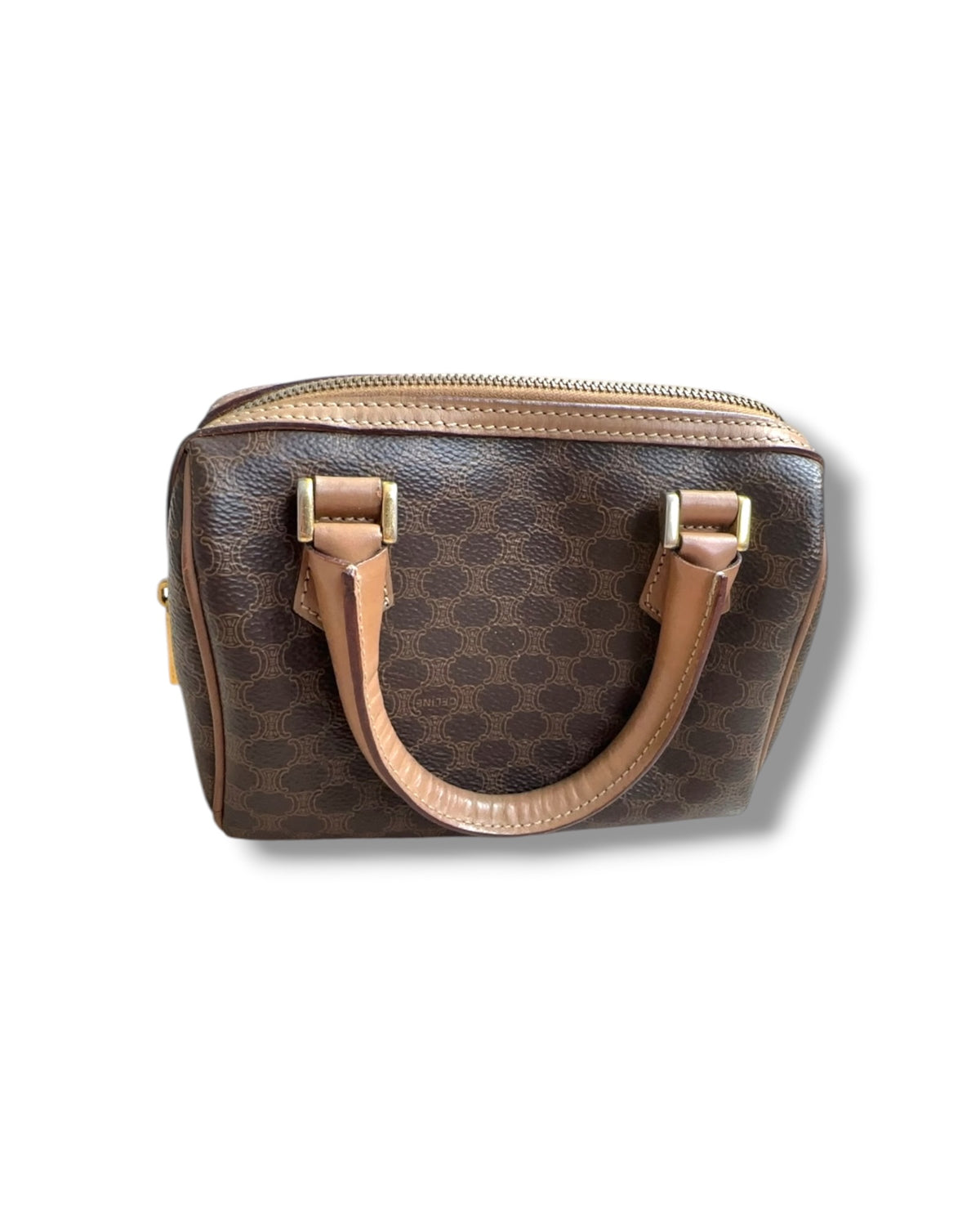 Vintage Céline Macadam Mini Boston Bag