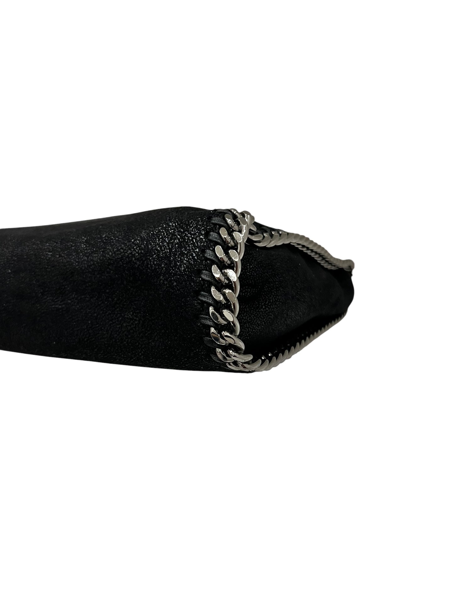 Stella McCartney Falabella Black Shaggy Deer Tote Bag