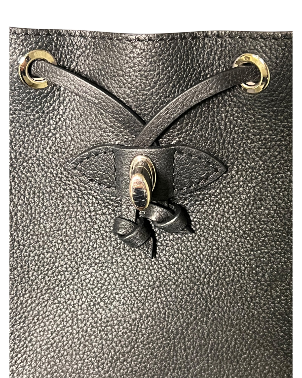 Louis Vuitton Lockme Backpack Black Leather Silver-Tone Hardware