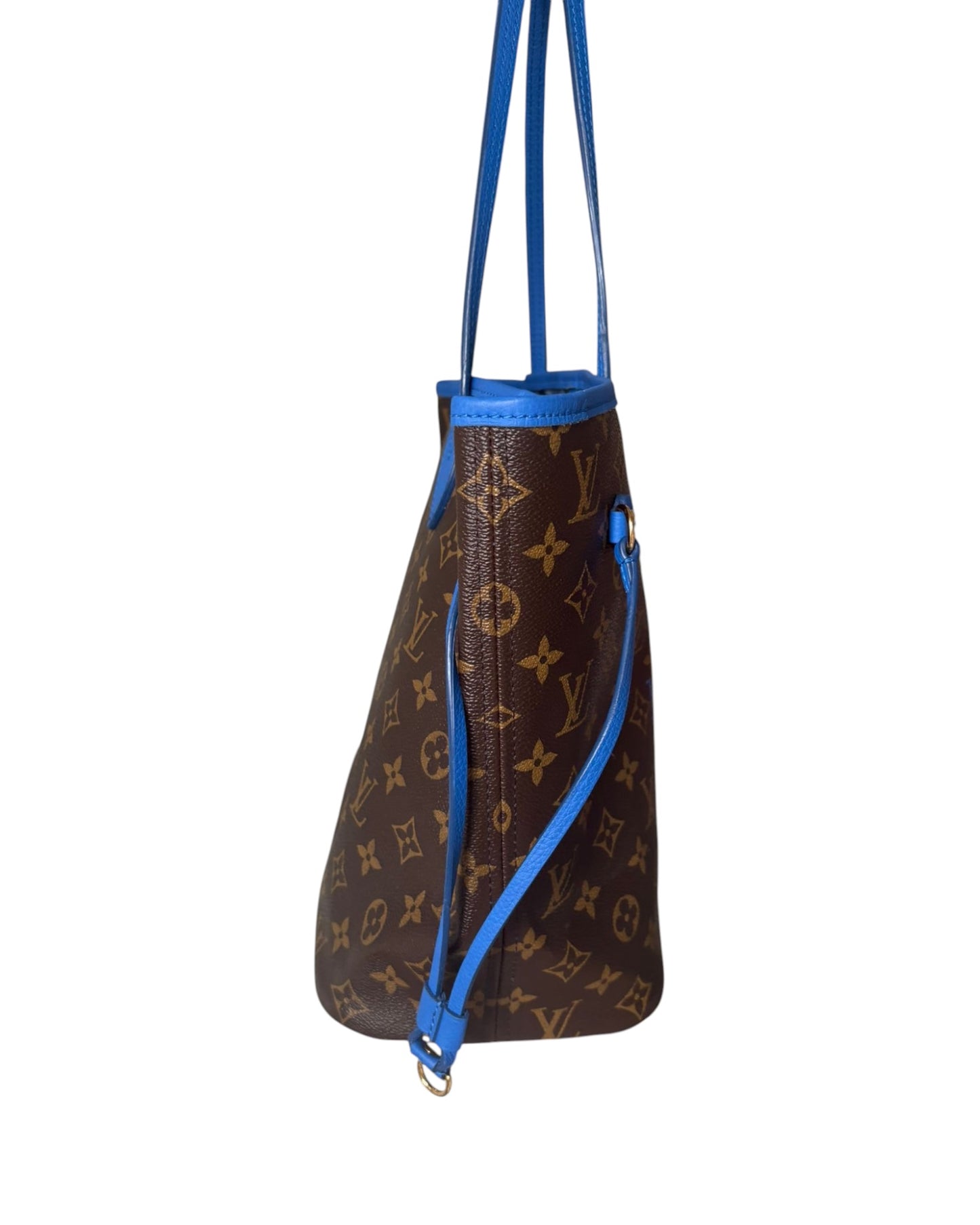 Louis Vuitton Limited Edition Monogram Ikat Neverfull MM Grand Bleu