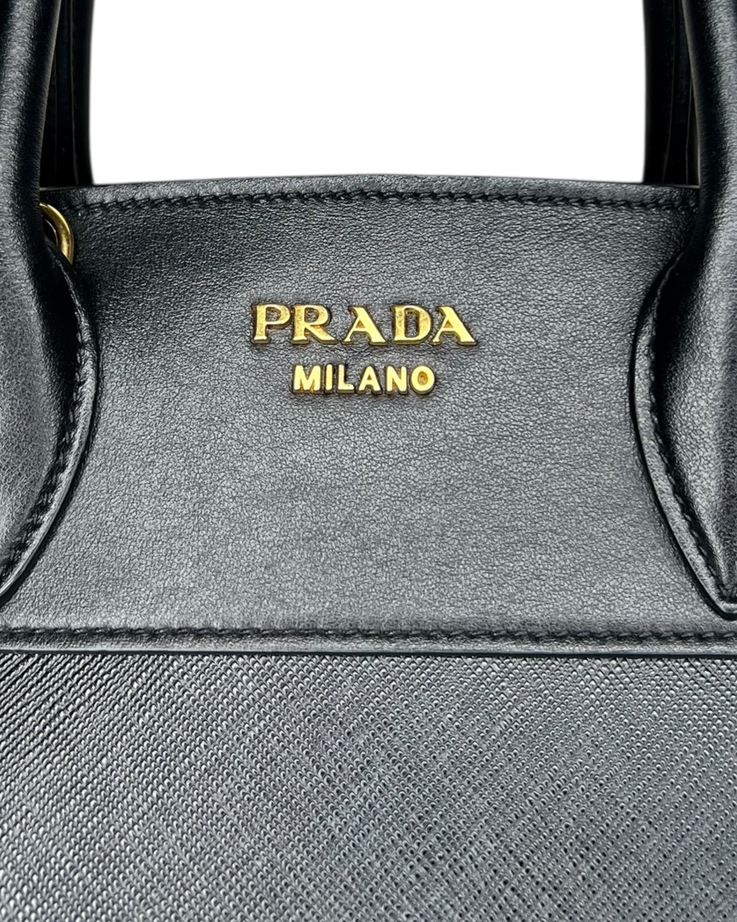 Prada Saffiano City Tote Bag – Black (Nero) - The Luxury Savvy