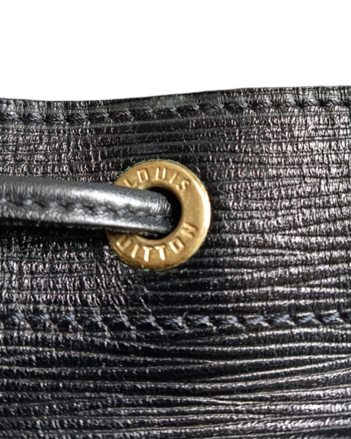 Louis Vuitton Vintage Noé Bucket Bag Black Epi Leather Gold-Tone Hardware