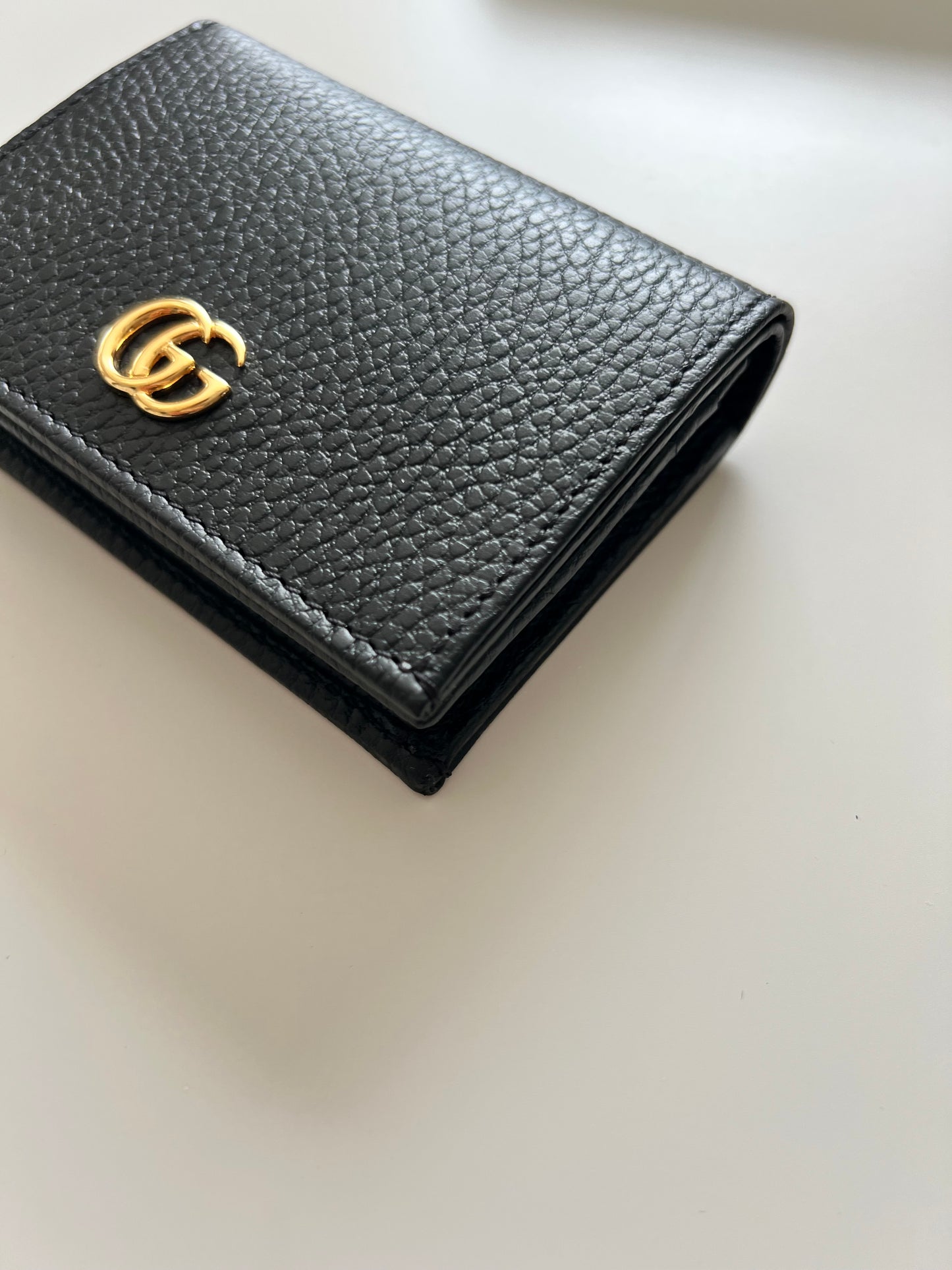 Gucci Marmont Wallet – Black Leather