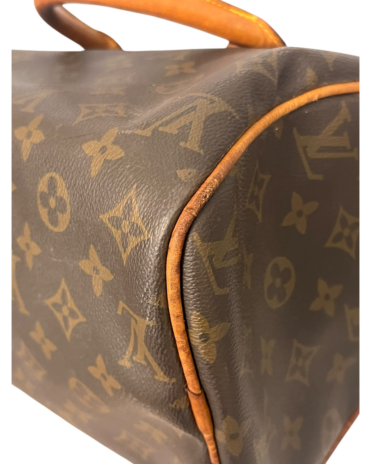 Vintage Louis Vuitton Speedy 30 Monogram Canvas Handbag