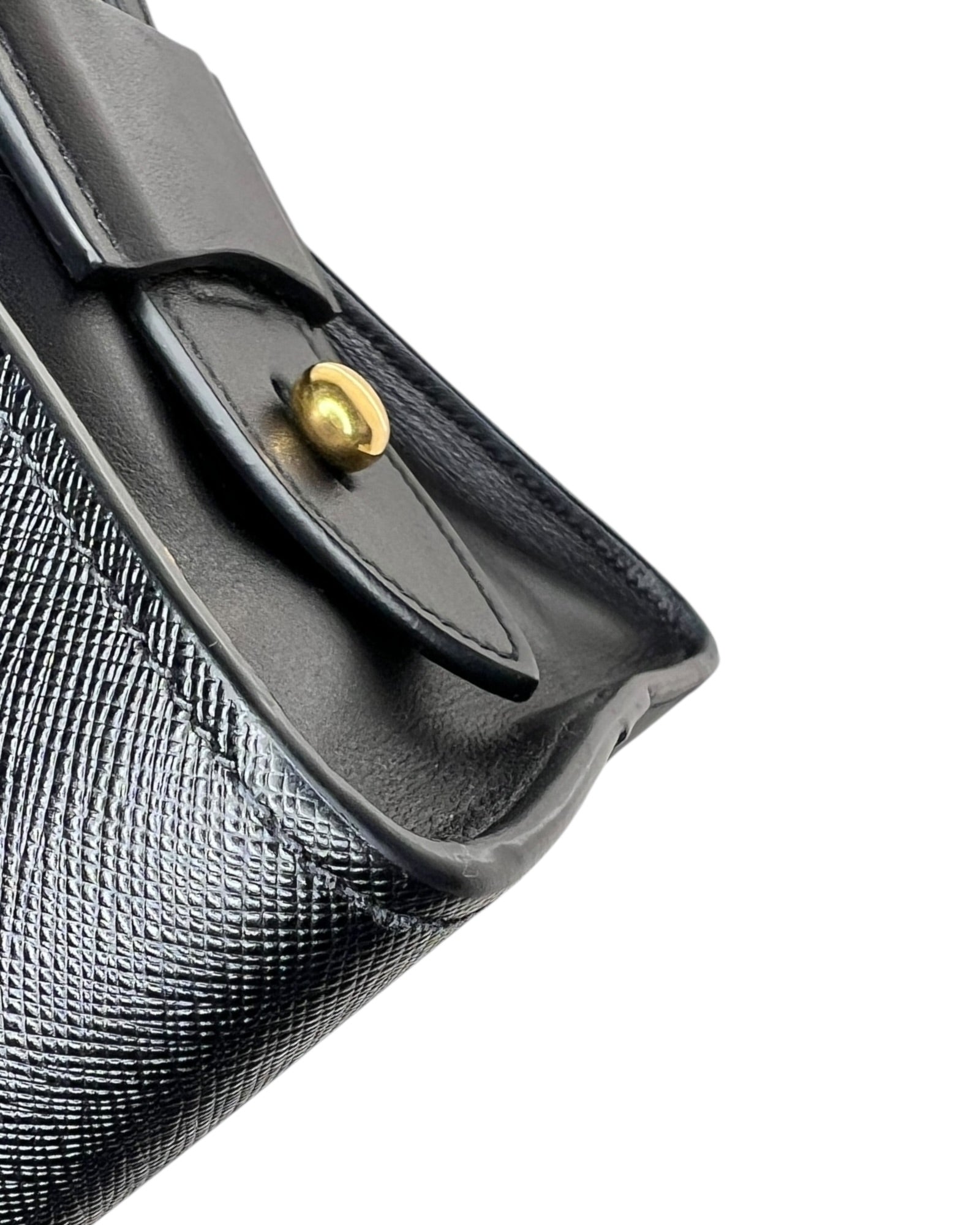 Prada Saffiano City Tote Bag – Black (Nero) - The Luxury Savvy