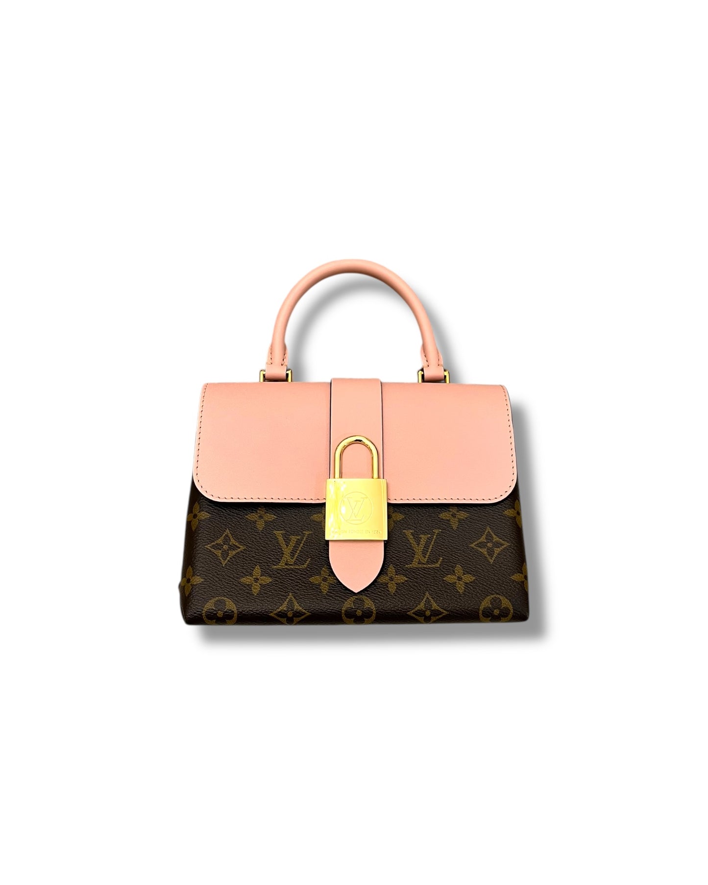 Louis Vuitton Locky BB – Monogram & Rose Ballerine (Pristine Condition)