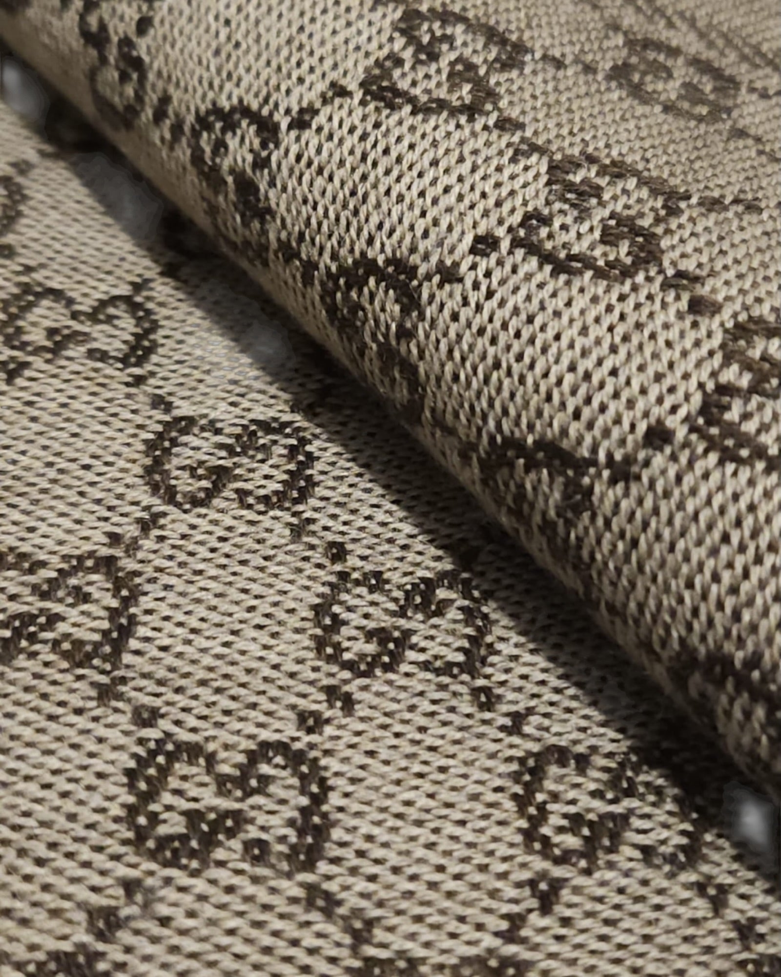 Gucci GG Monogram Scarf | Brown & Beige - The Luxury Savvy