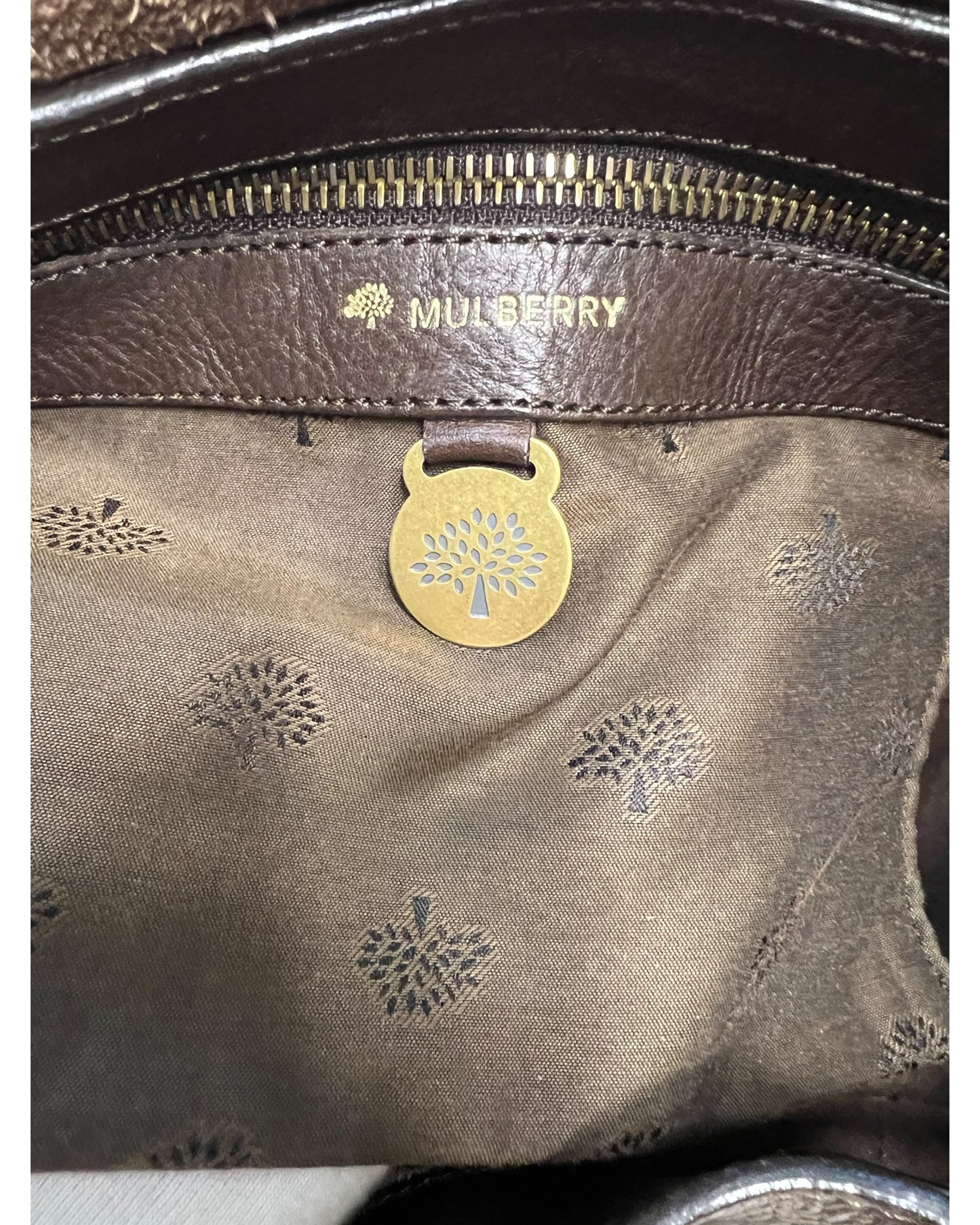 Pre-Loved Mulberry Bayswater - East West - Brown Leather Bag - The Luxury Savvy