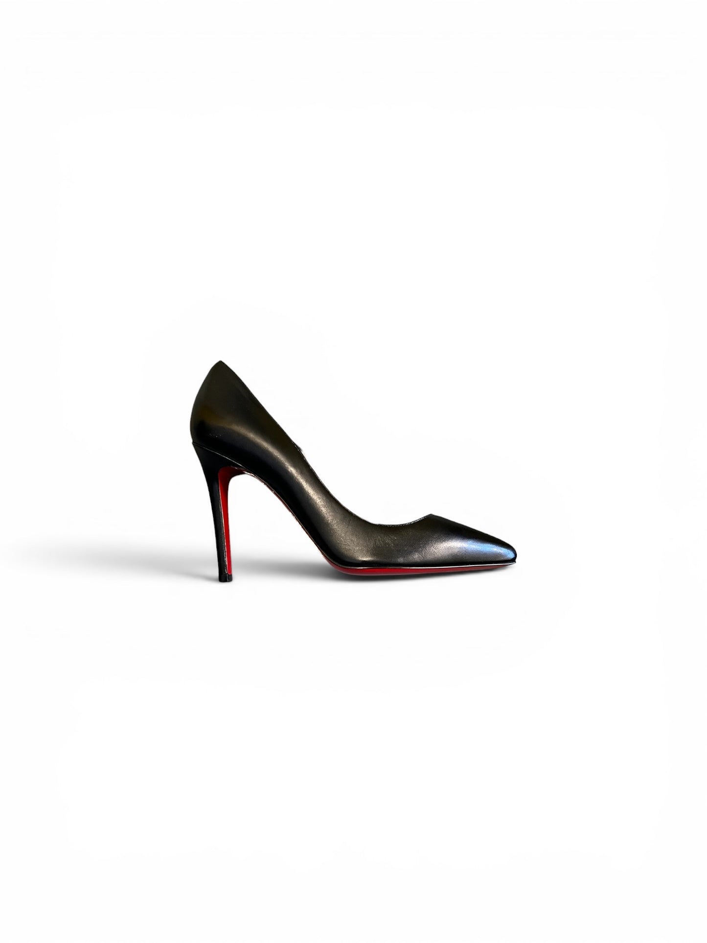 Christian Louboutin Kate 100 Pumps – Black Leather | Size 36.5