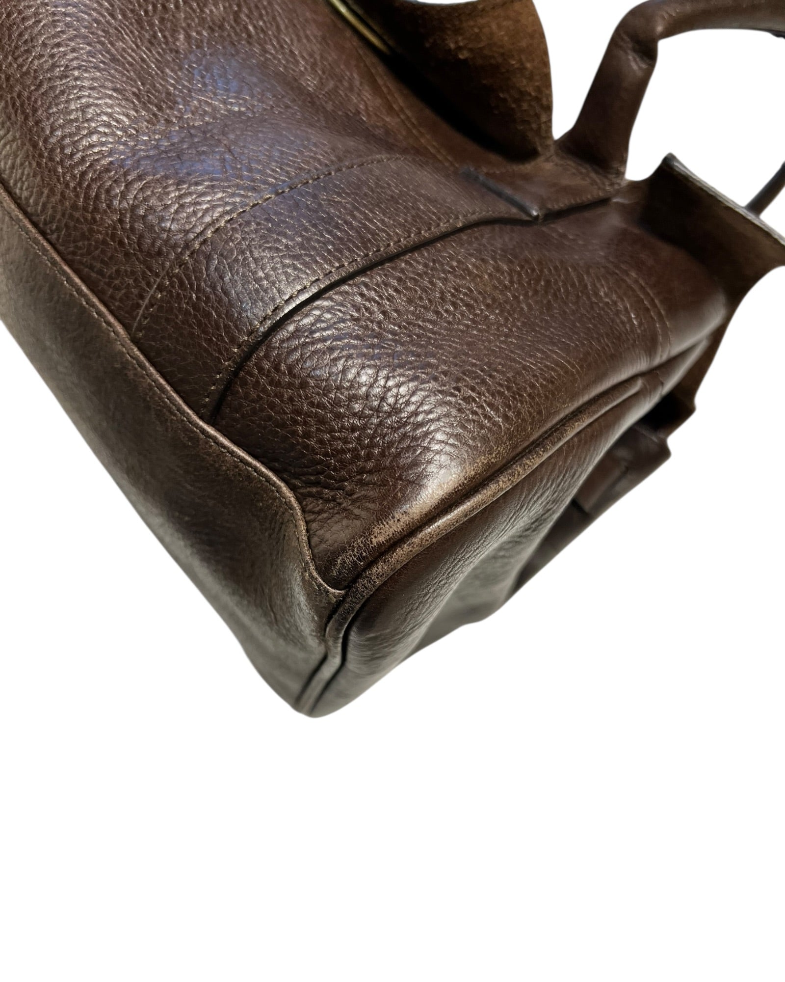Pre-Loved Mulberry Bayswater - East West - Brown Leather Bag - The Luxury Savvy