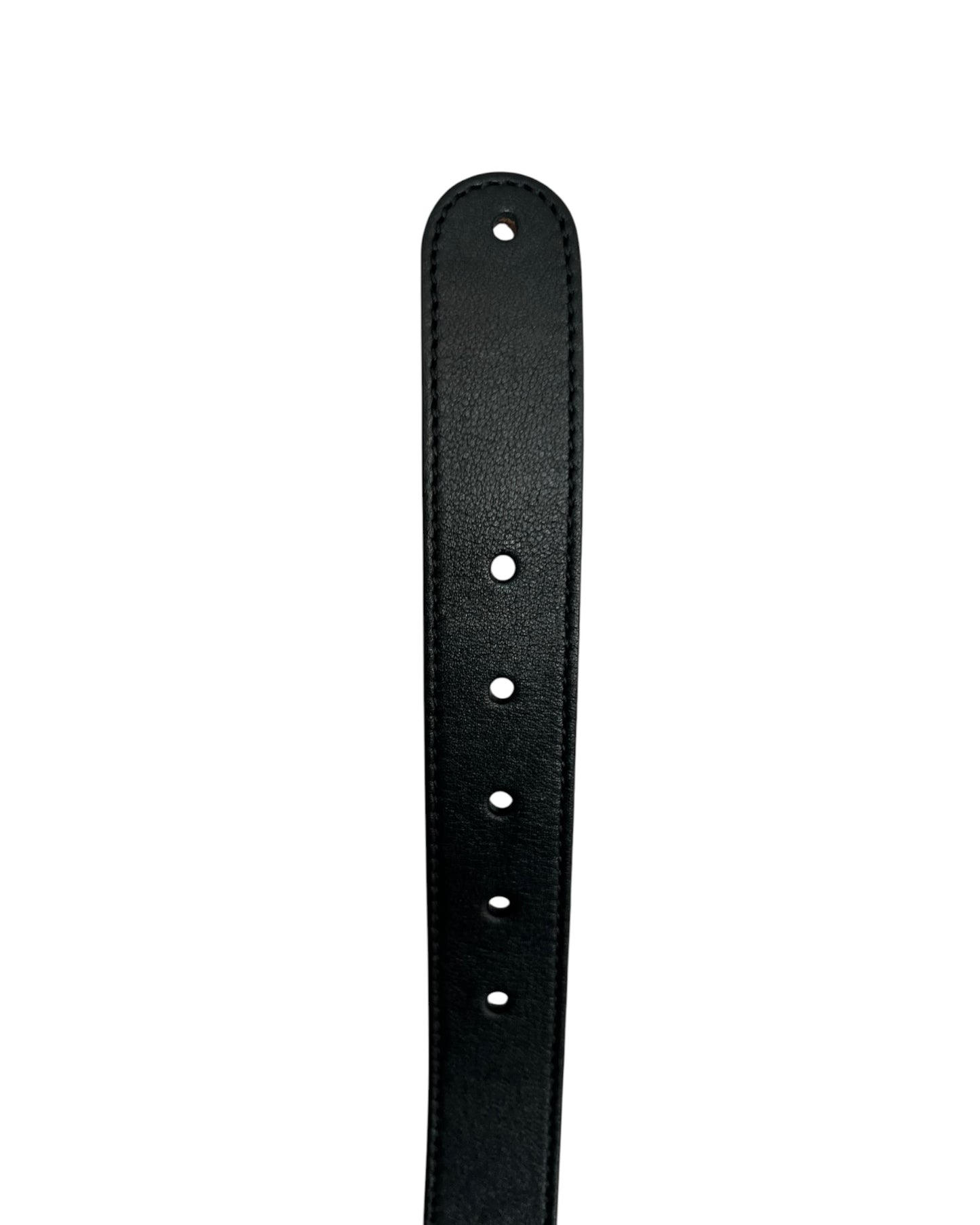 Gucci GG Marmont Leather Belt – Black | Antique Gold