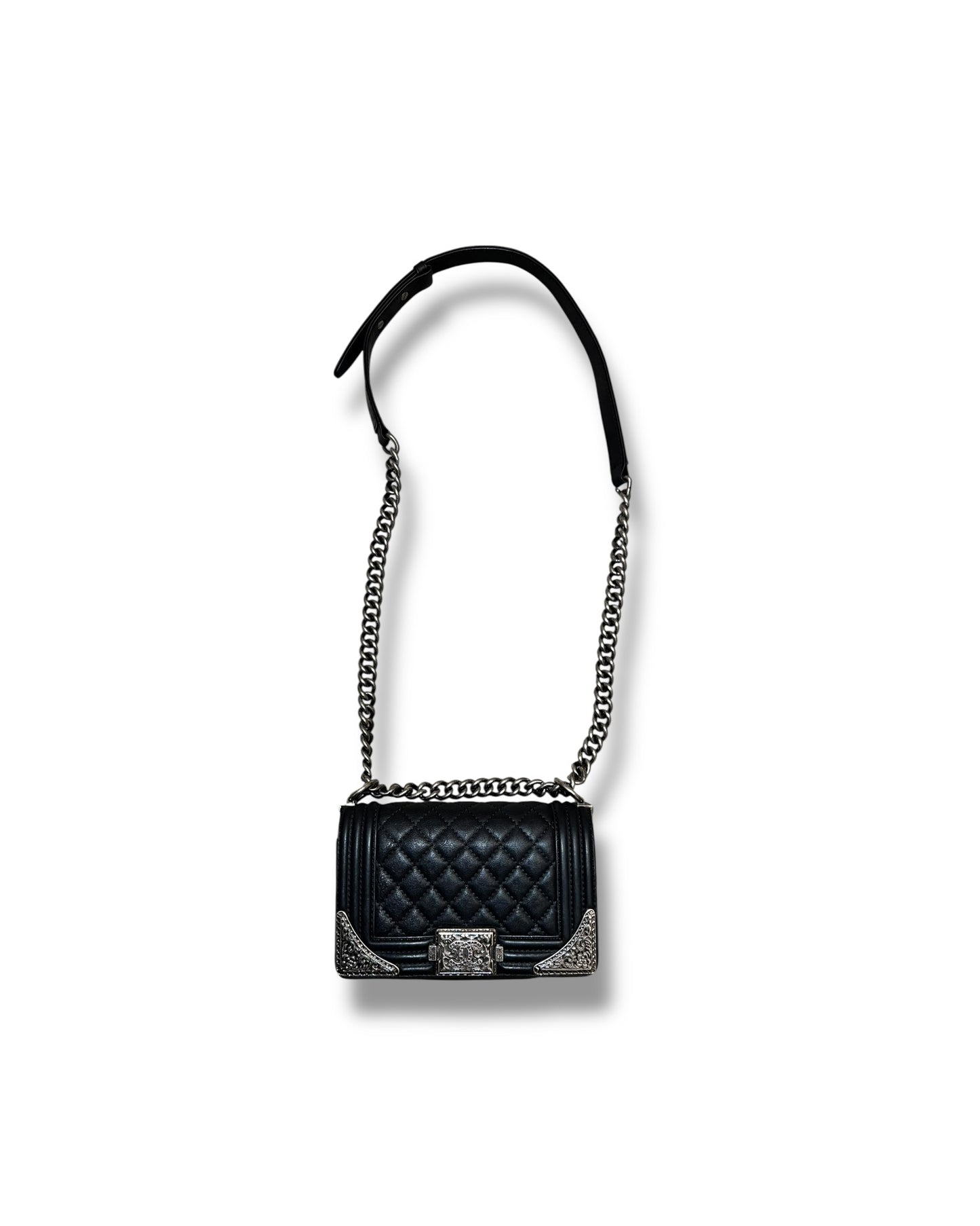 Chanel Small Paris Dallas Boy Flap Bag | Black - The Luxury Savvy