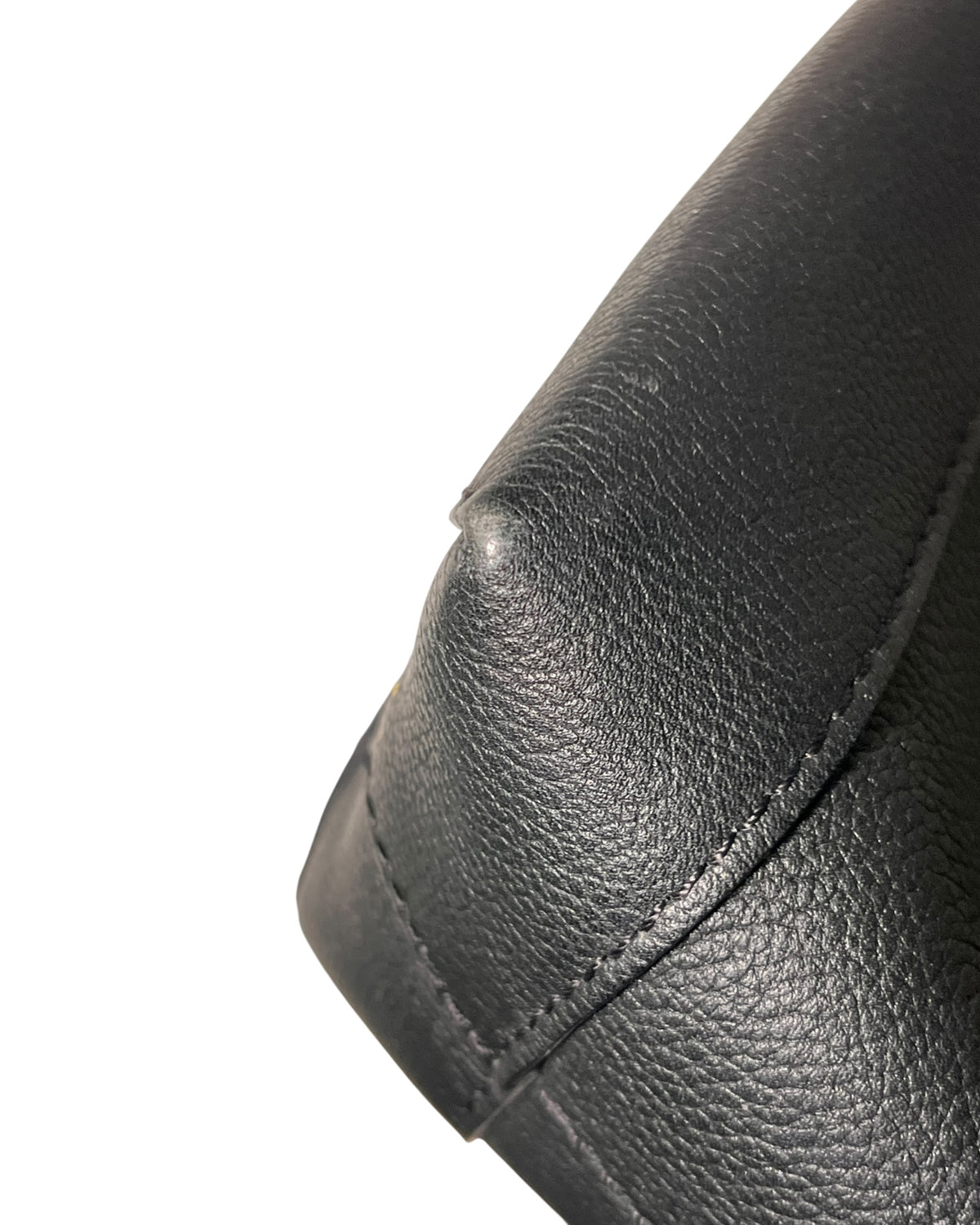 Louis Vuitton Lockme Backpack Black Leather Silver-Tone Hardware