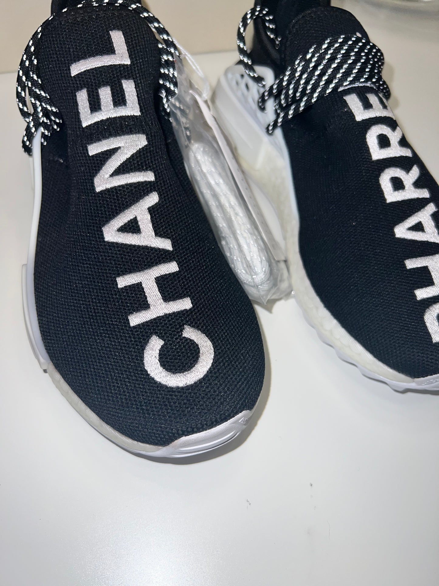 CHANEL X PHARRELL ADIDAS NMD HU 2018 - The Luxury Savvy