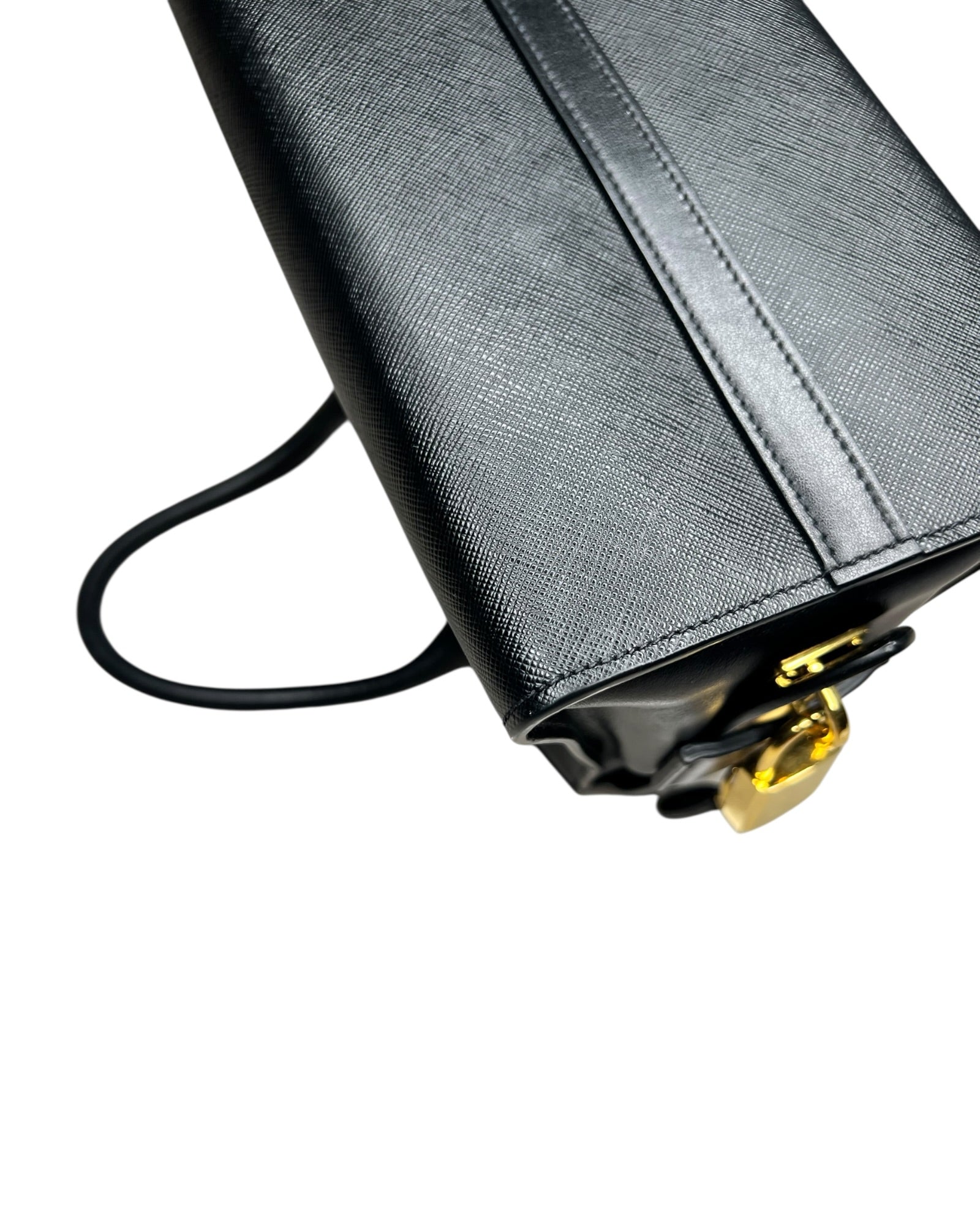 Prada Saffiano City Tote Bag – Black (Nero) - The Luxury Savvy