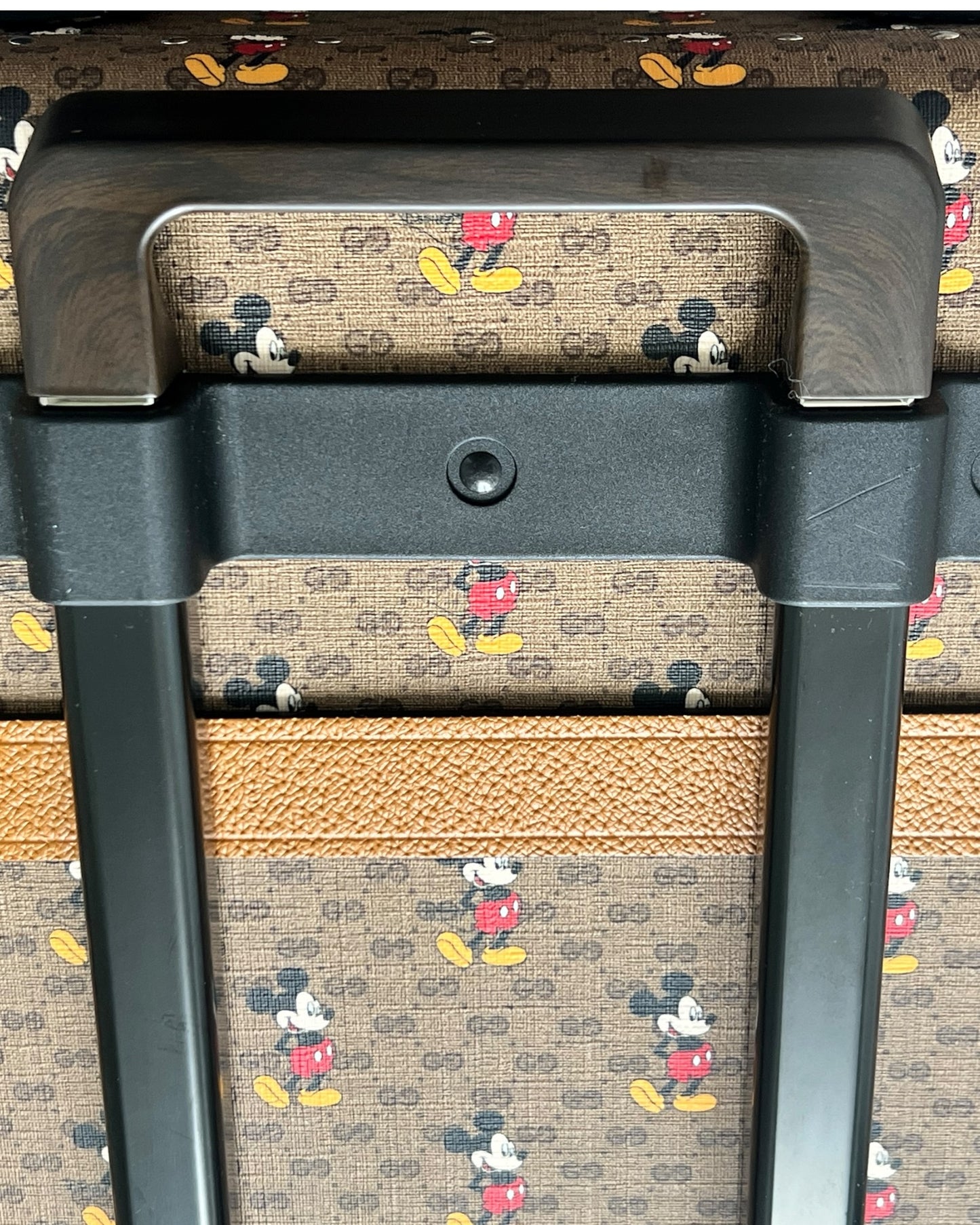 Gucci x Disney Mickey Mouse GG Supreme Suitcase