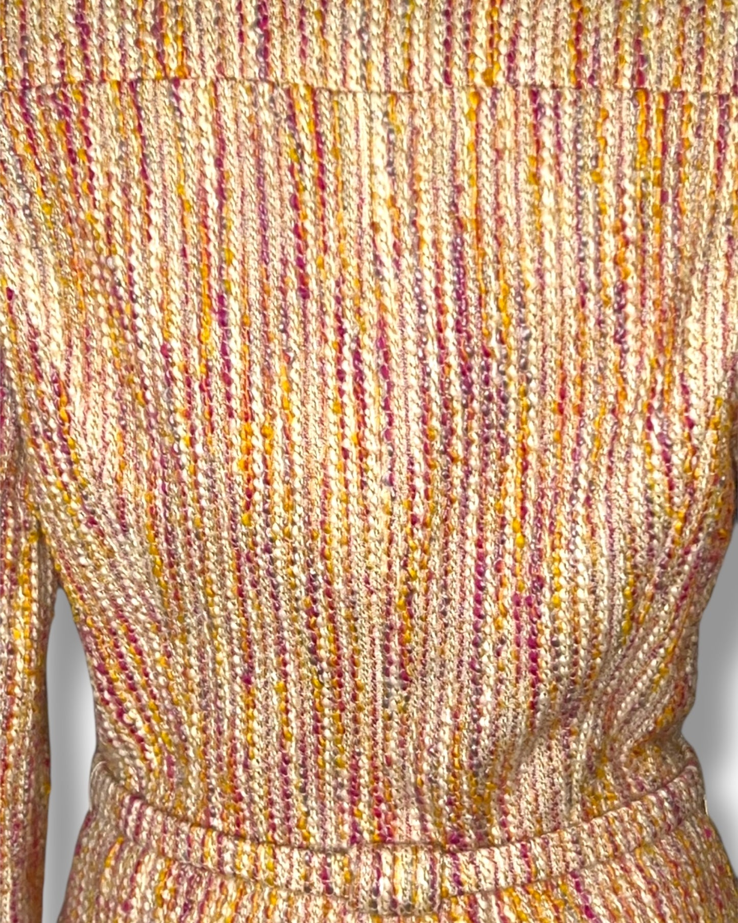 Chanel Multicoloured Lesage Fantasy Tweed Jacket with Belt - The Luxury Savvy