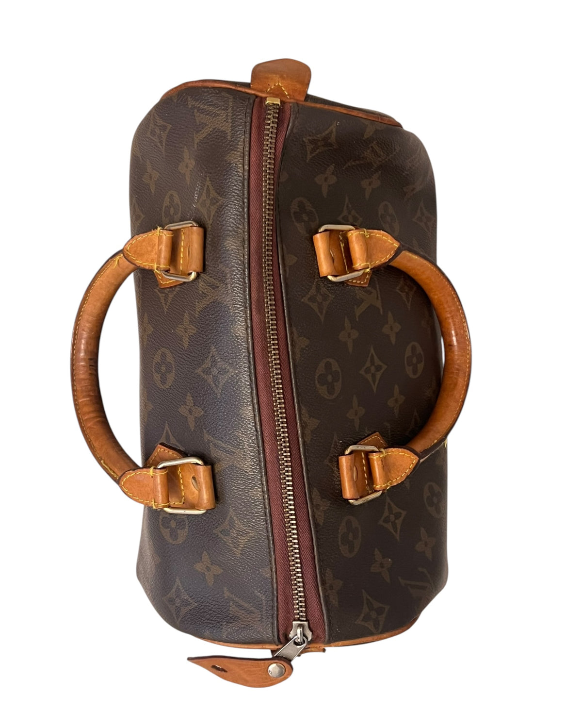 Vintage Louis Vuitton Speedy 30 Monogram Canvas Handbag