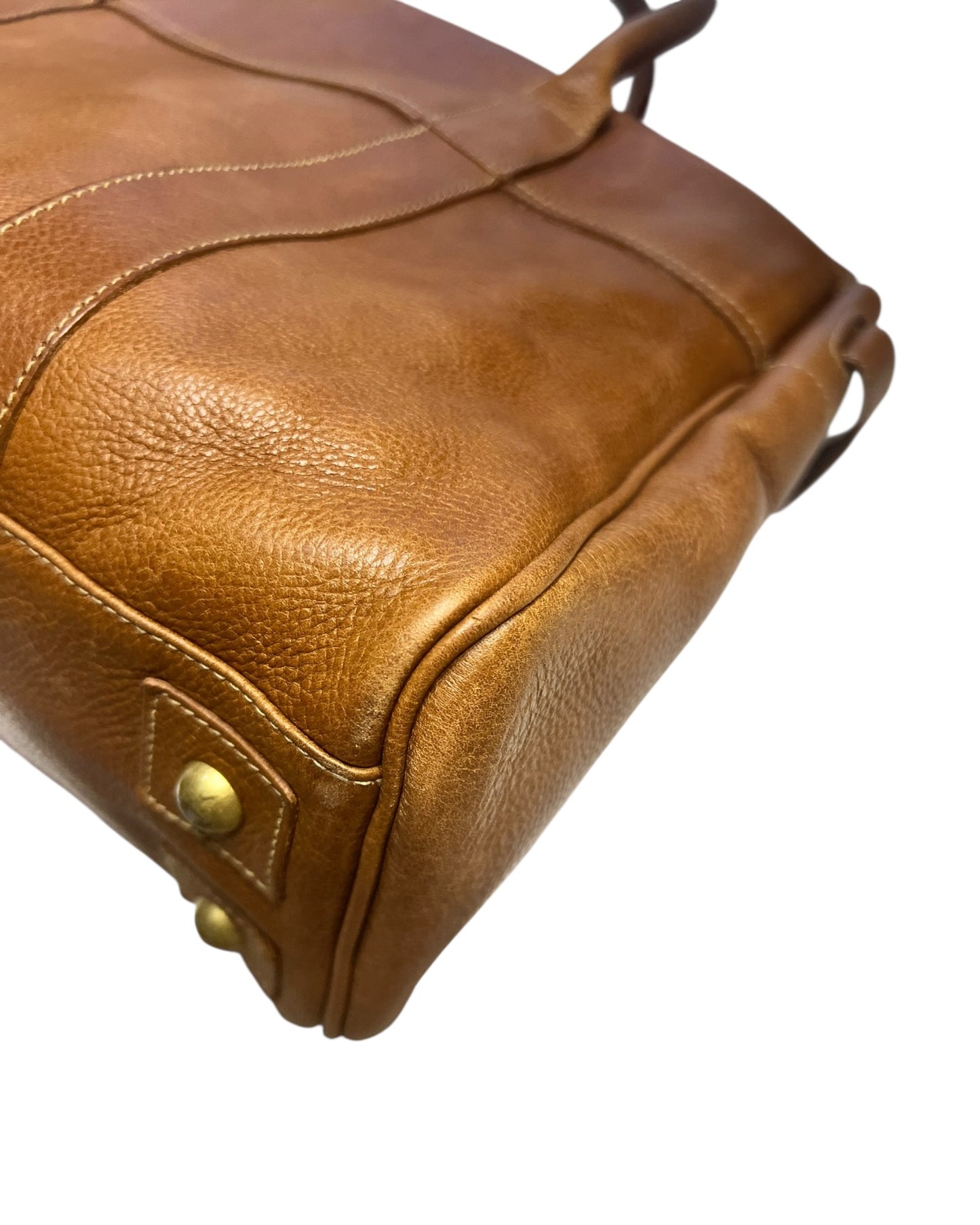 Mulberry Bayswater Small Classic Grain Leather Bag in Oak - The Luxury Savvy