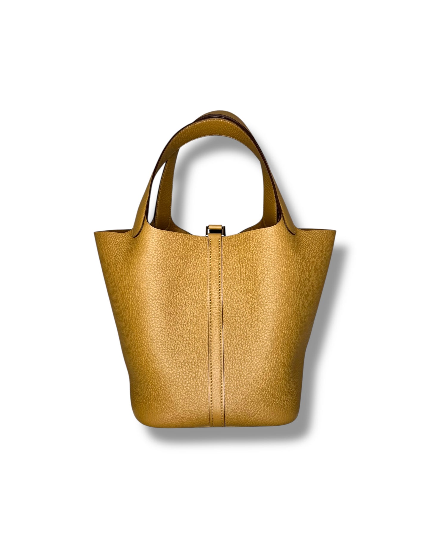 Hermès Picotin 22 – Biscuit, Palladium Hardware – Full Set (K Stamp)