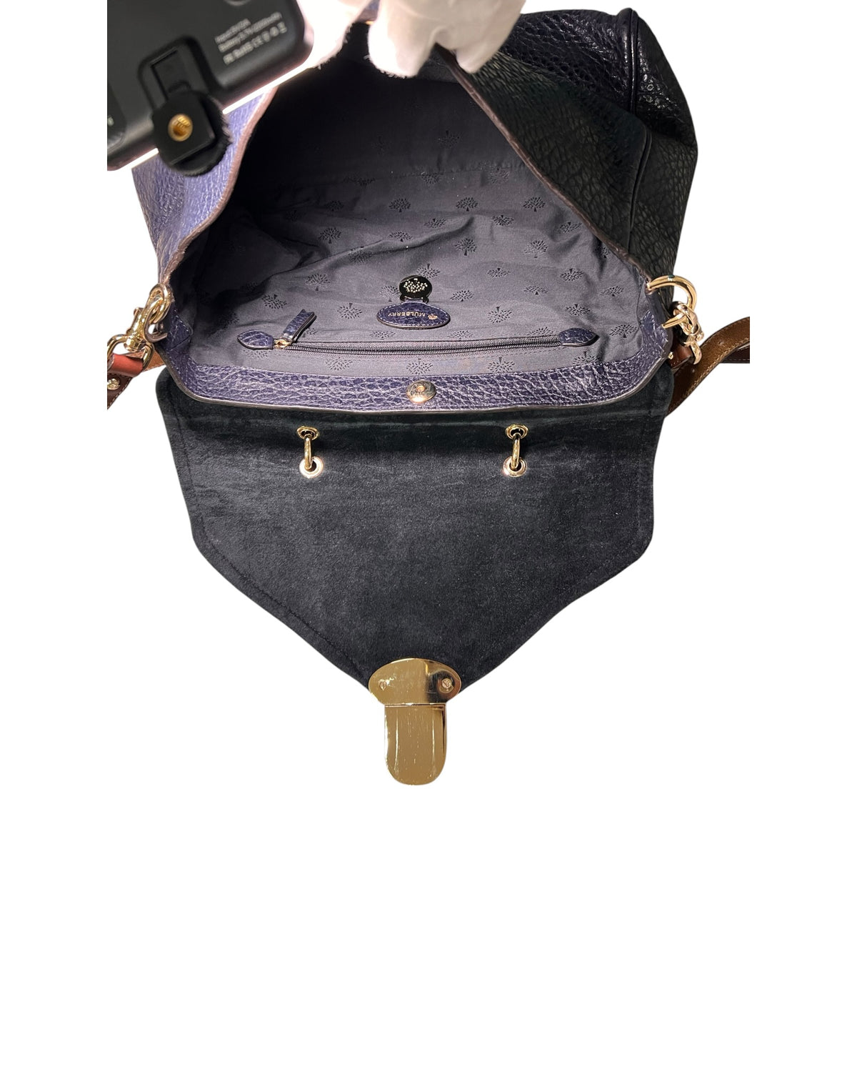 Mulberry Polly Push Lock Bag