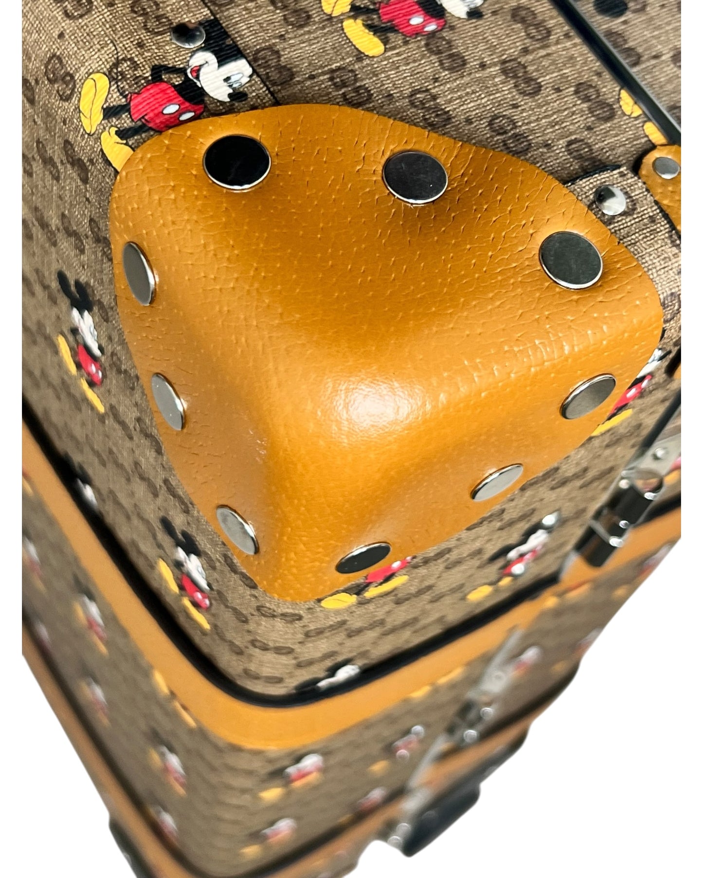 Gucci x Disney Mickey Mouse GG Supreme Suitcase