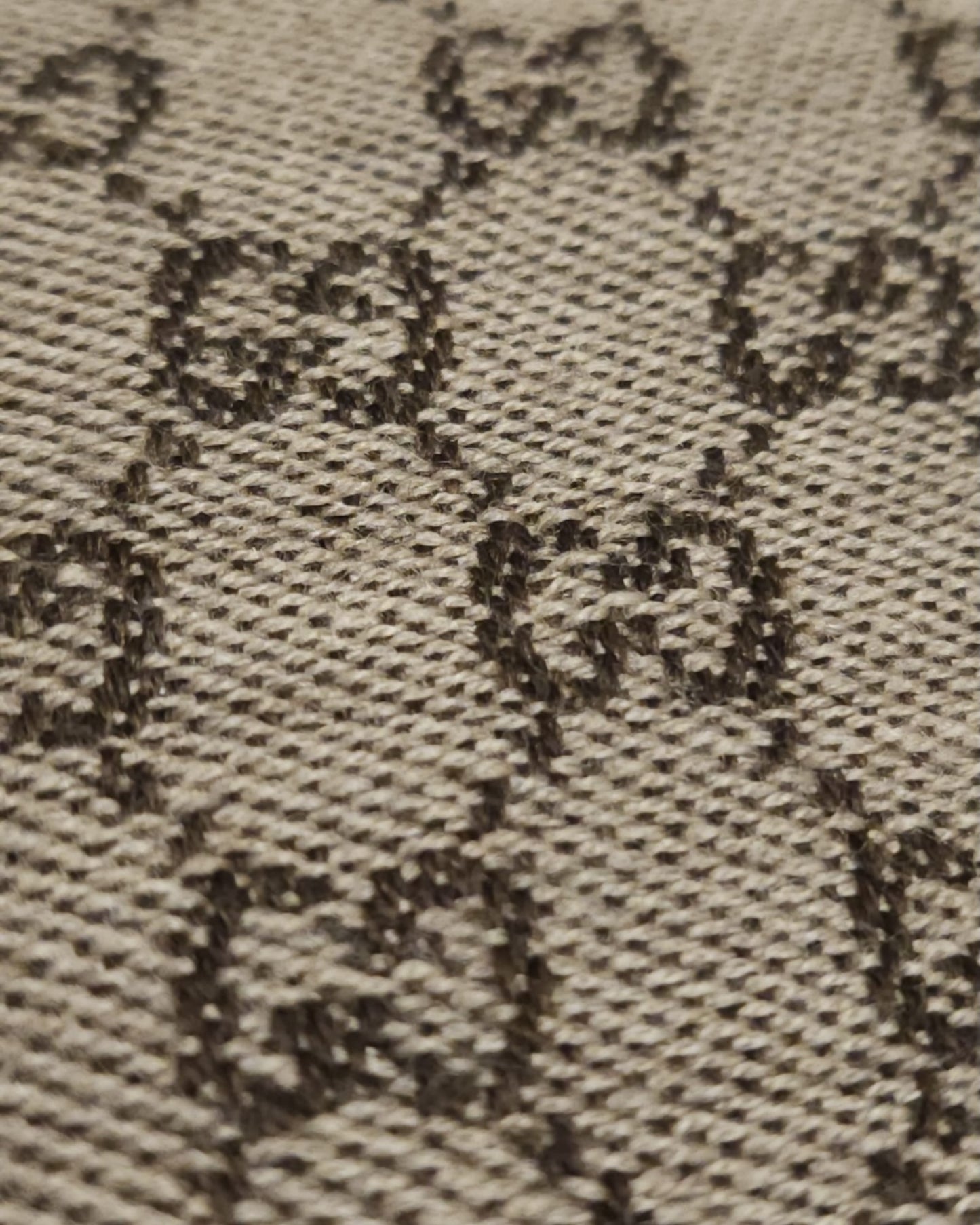 Gucci GG Monogram Scarf | Brown & Beige - The Luxury Savvy