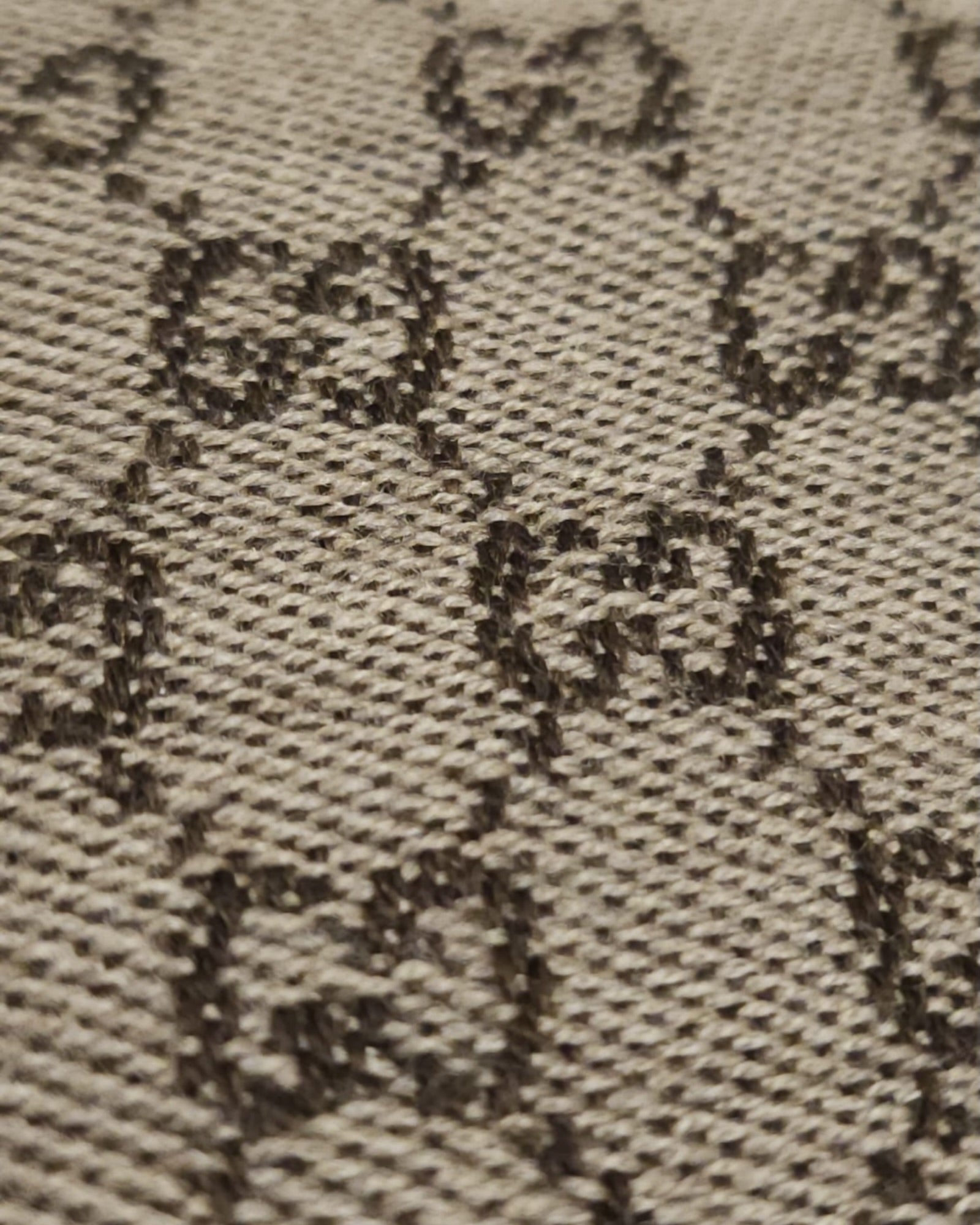 Gucci GG Monogram Scarf | Brown & Beige - The Luxury Savvy