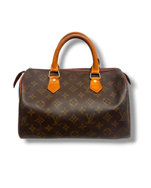 Vintage Louis Vuitton Speedy 30 Monogram Canvas Handbag