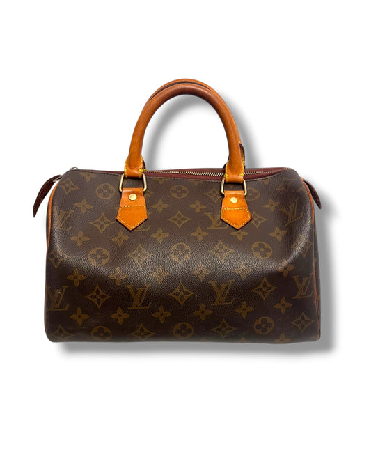Vintage Louis Vuitton Speedy 30 Monogram Canvas Handbag - The Luxury Savvy