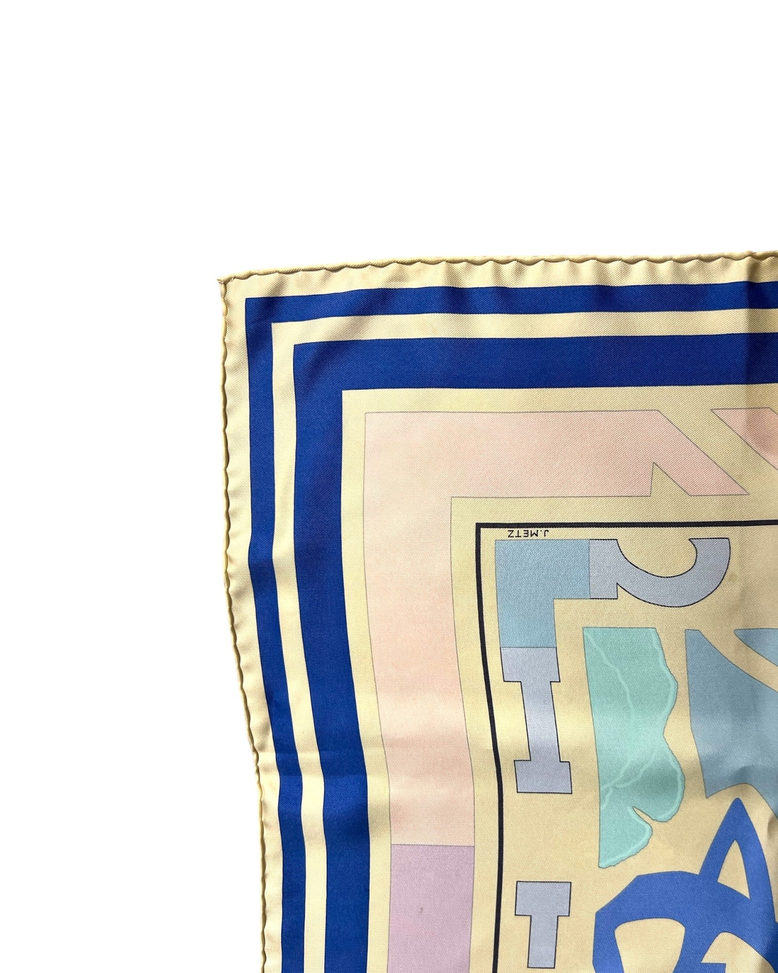Hermès Puzzle II Silk Scarf 90 × 90 cm