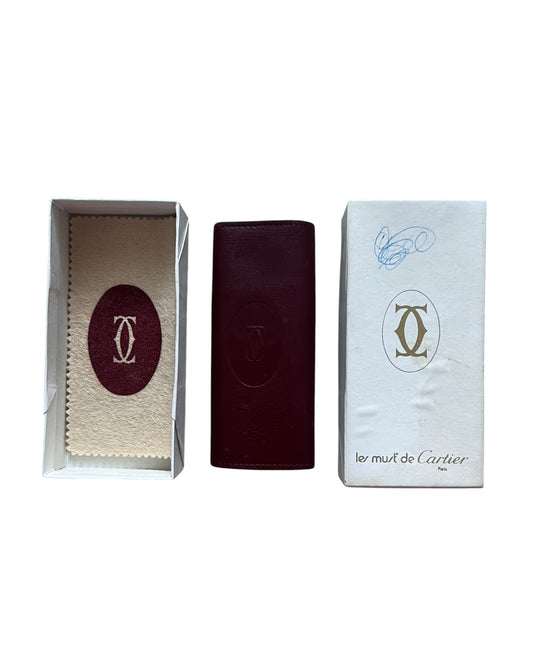 Cartier Vintage Leather Key Holder
