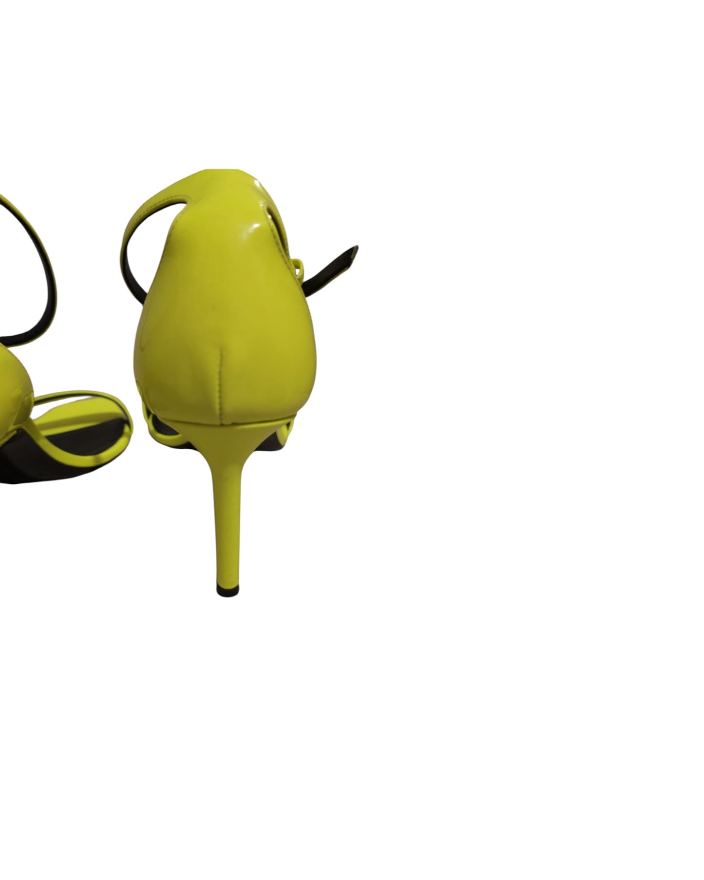 Saint Laurent Sandals | Neon Yellow - The Luxury Savvy