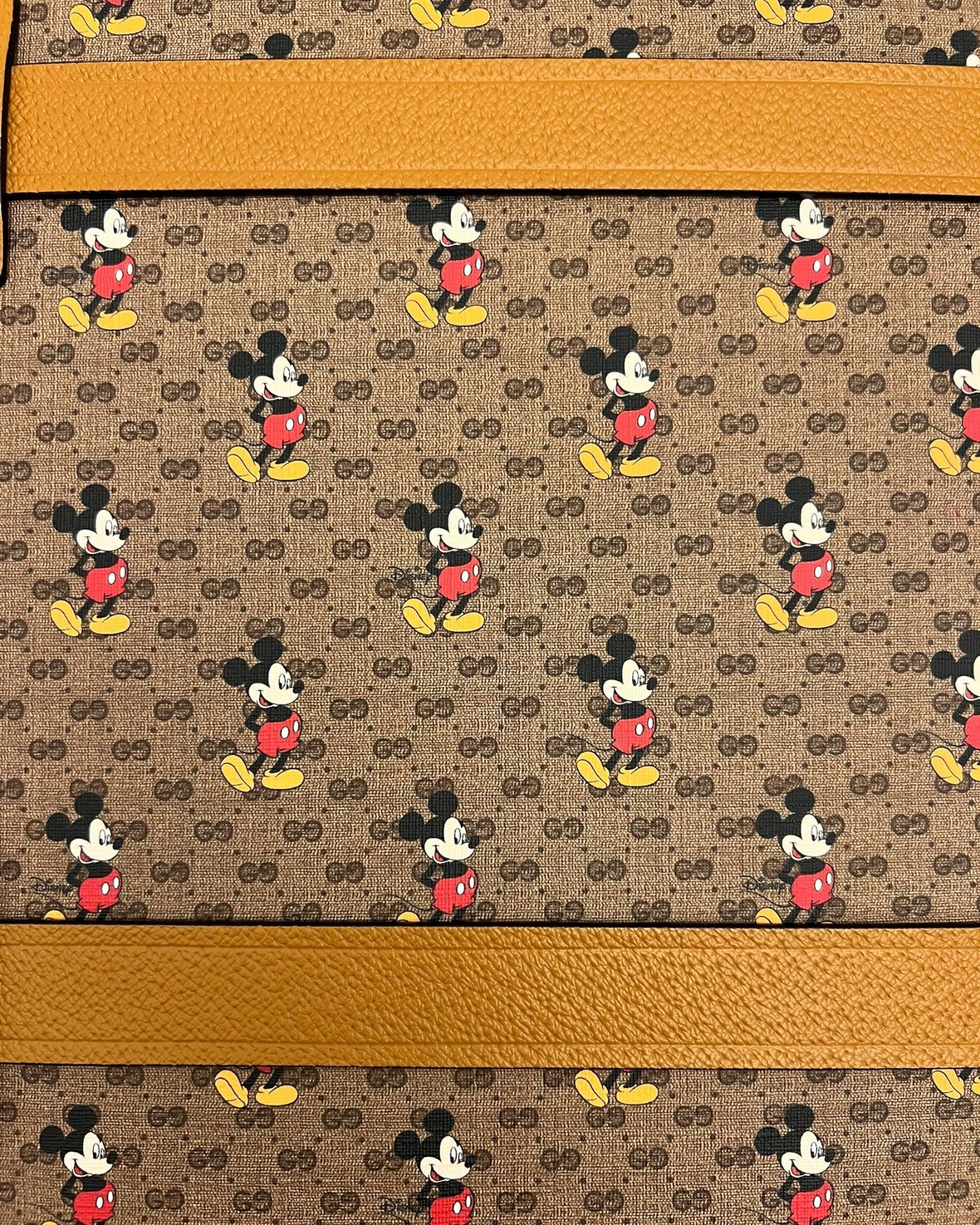 Gucci x Disney Mickey Mouse GG Supreme Suitcase