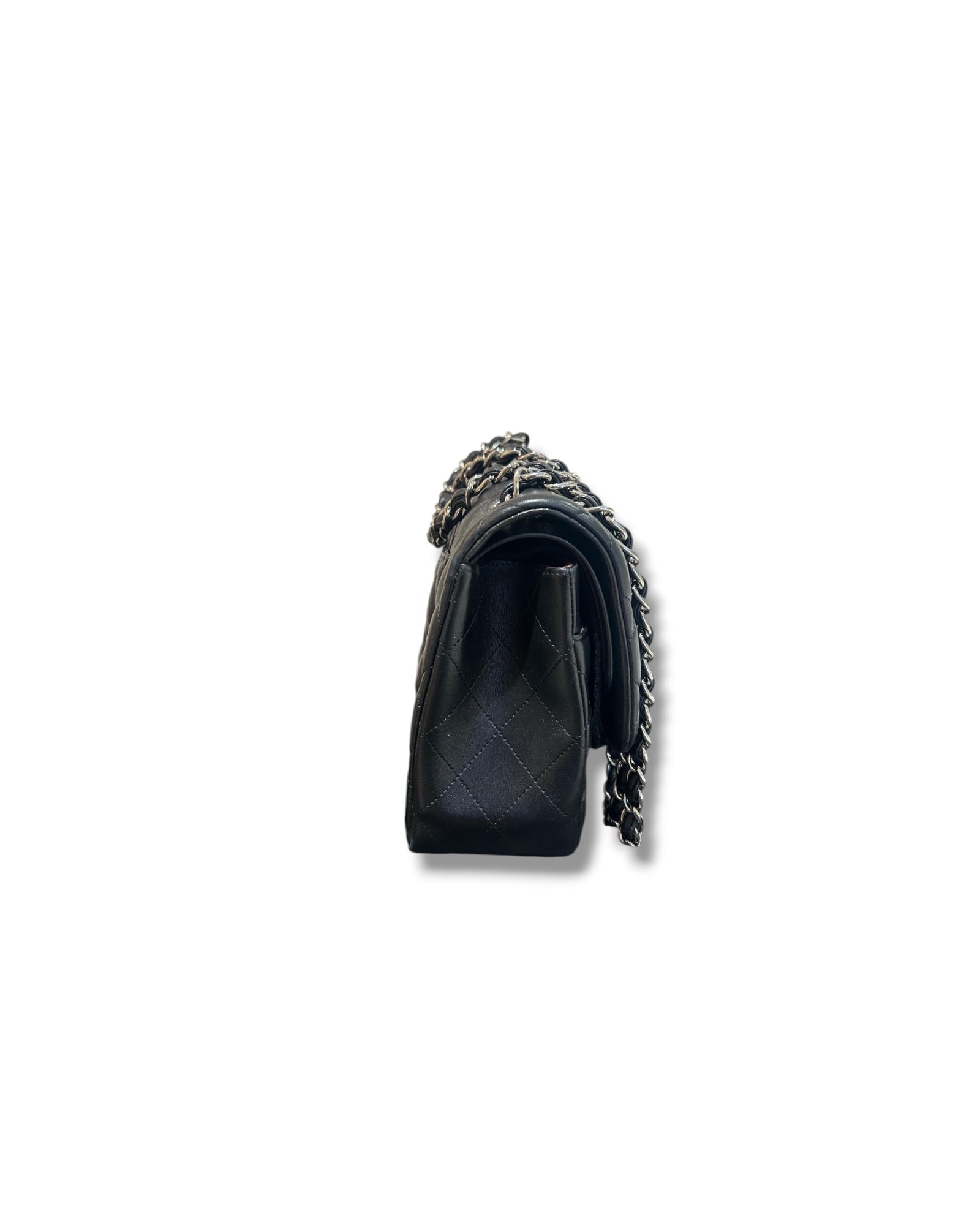 Chanel Jumbo Classic Flap Bag – Lambskin, Silver Hardware - The Luxury Savvy