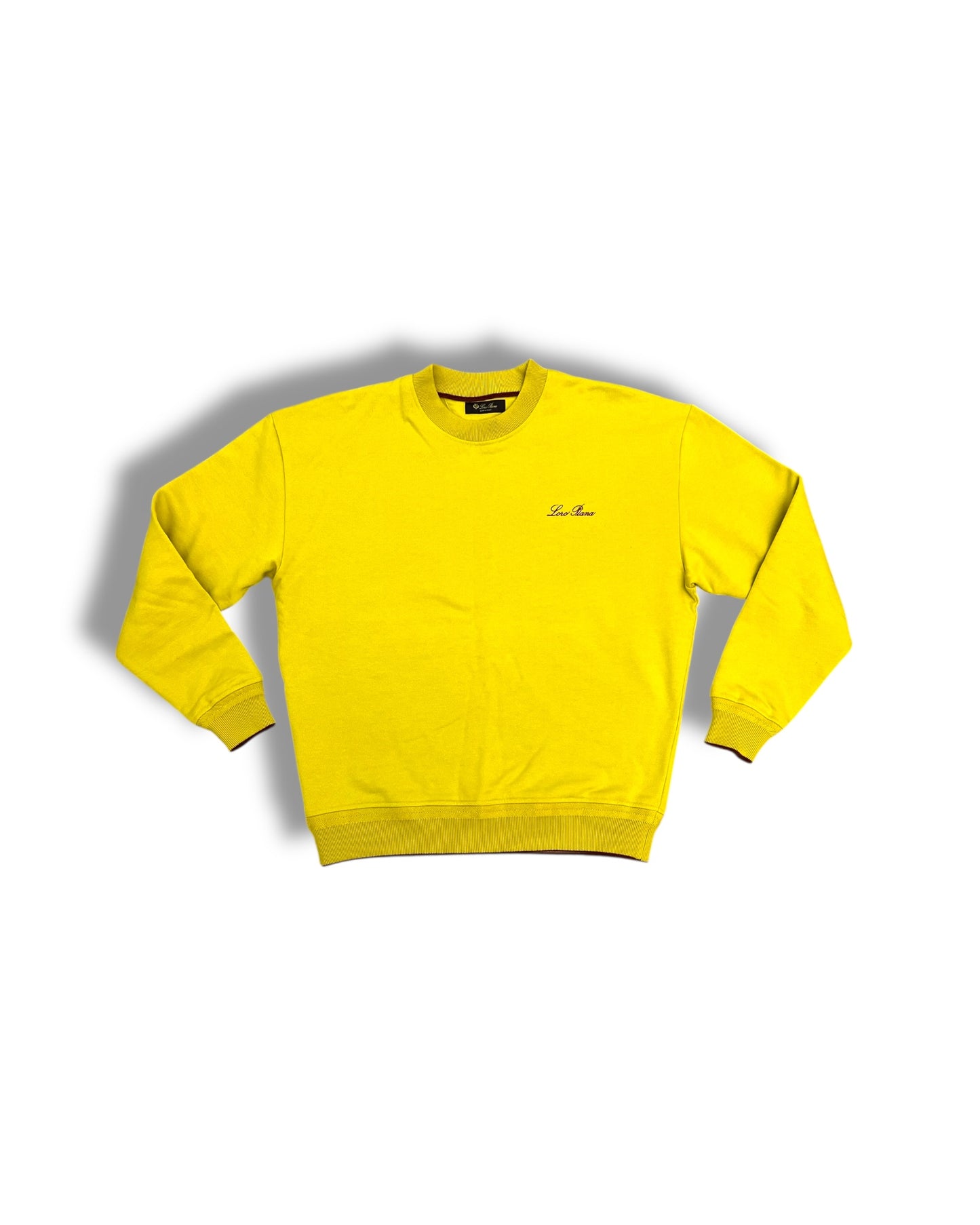 Loro Piana Yellow Cotton Sweatshirt – Size M - The Luxury Savvy